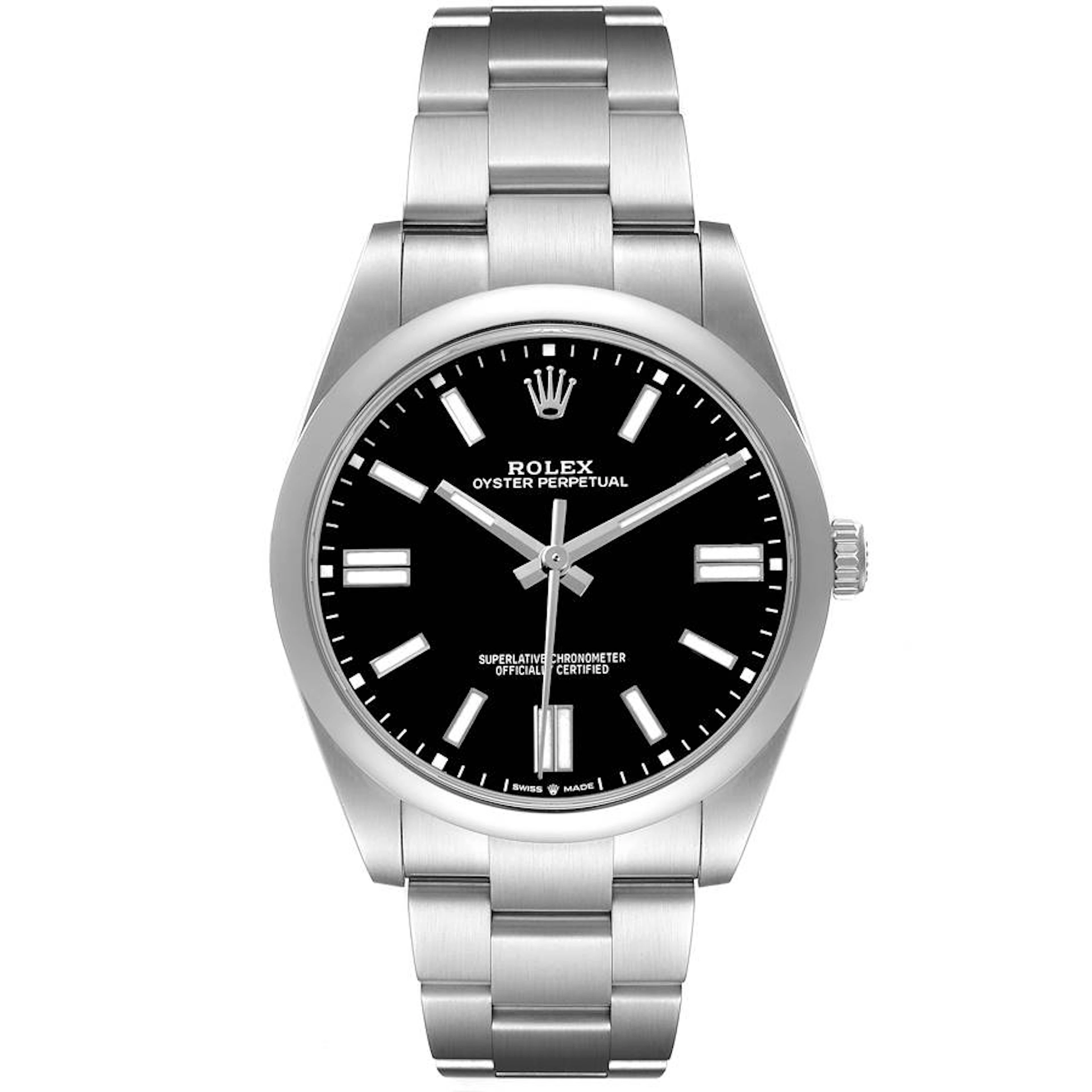 Oyster Perpetual (Reference 124300). A 41mm stainless steel automatic