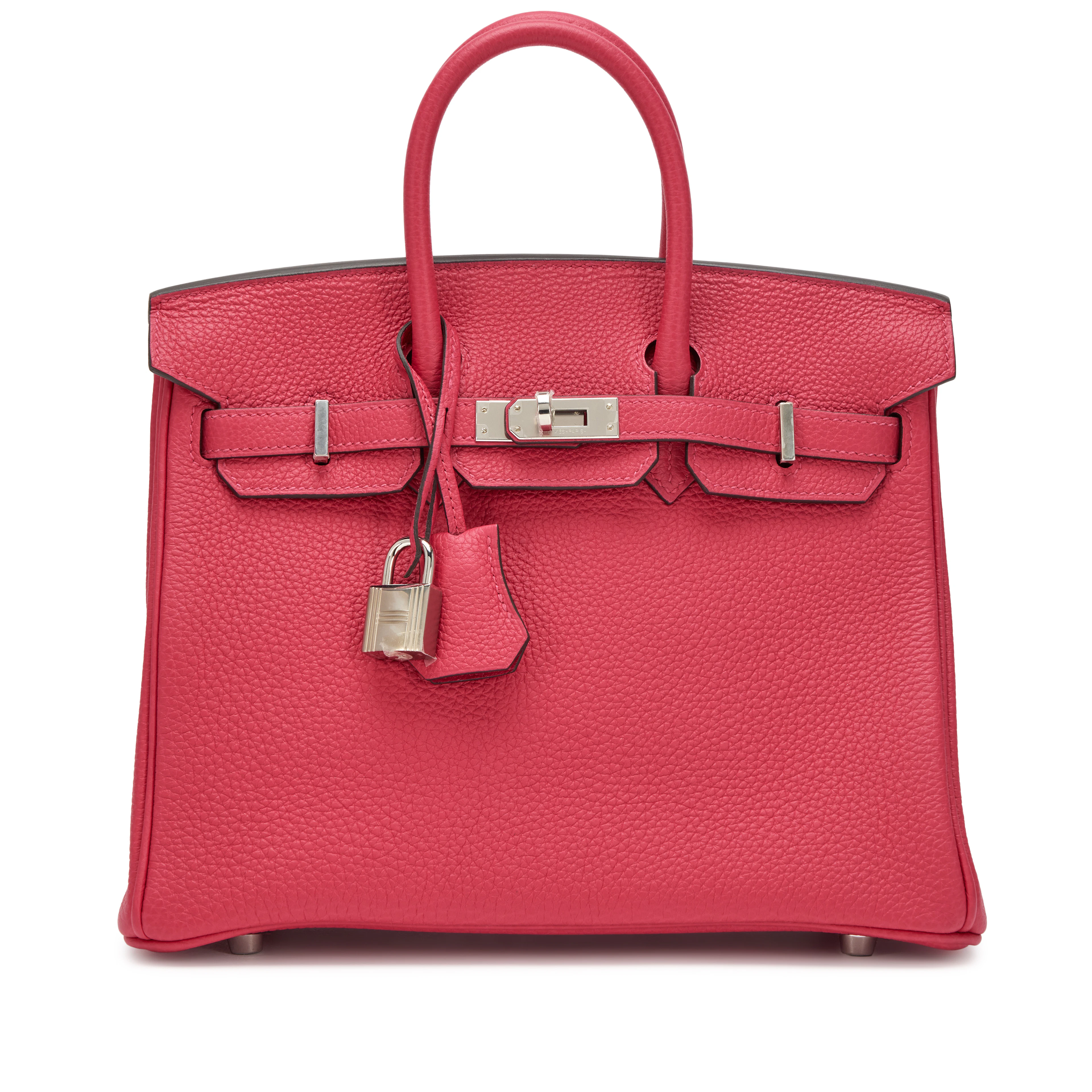 Framboise Togo Birkin 25 Palladium Hardware, 2022