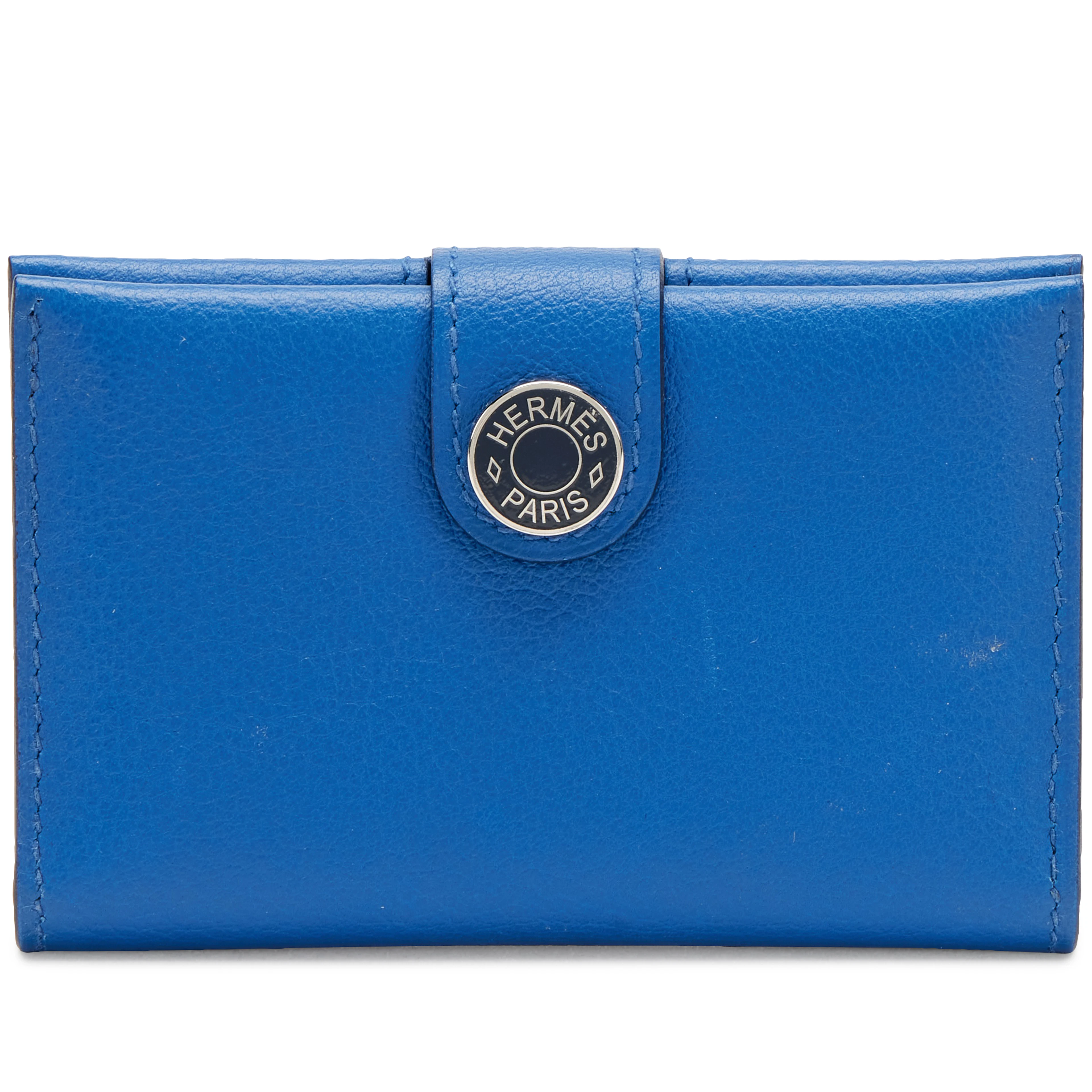 Blue Hydra Evercolor R.M.S. Card Holder Palladium Hardware, 2023