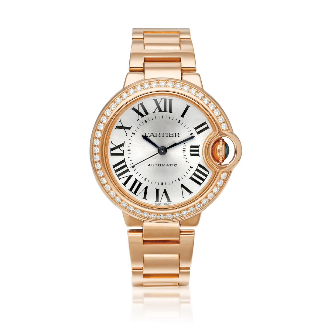 Ballon Bleu (Reference WJBB0036) A 33mm rose gold and diamond-set