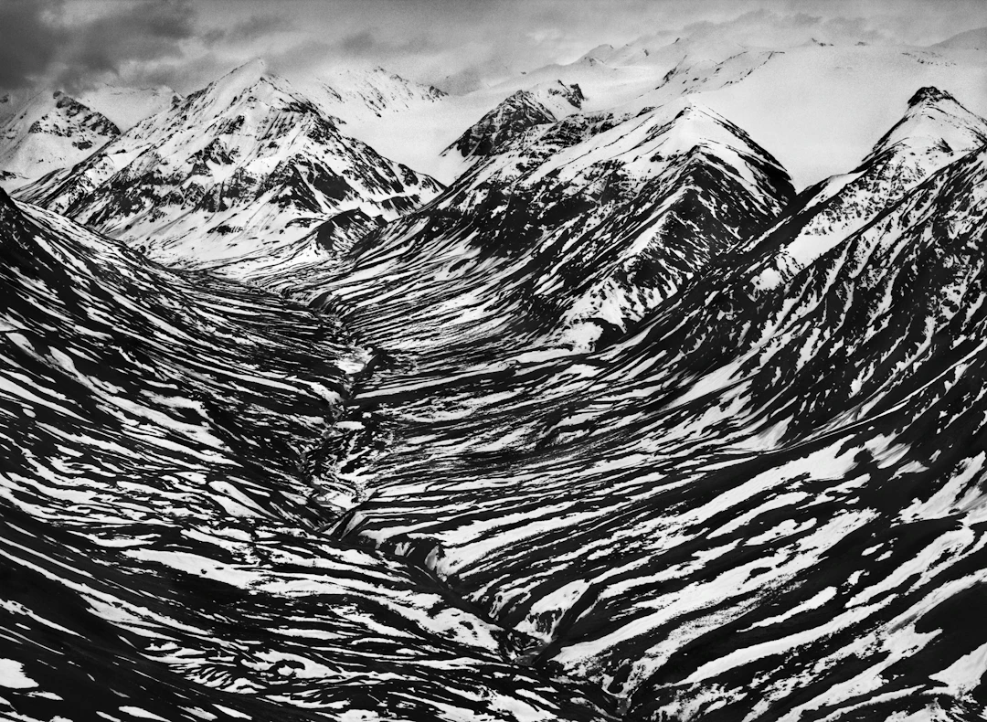 Bighorn Creek in the western part of the Kluane National Park, Canada