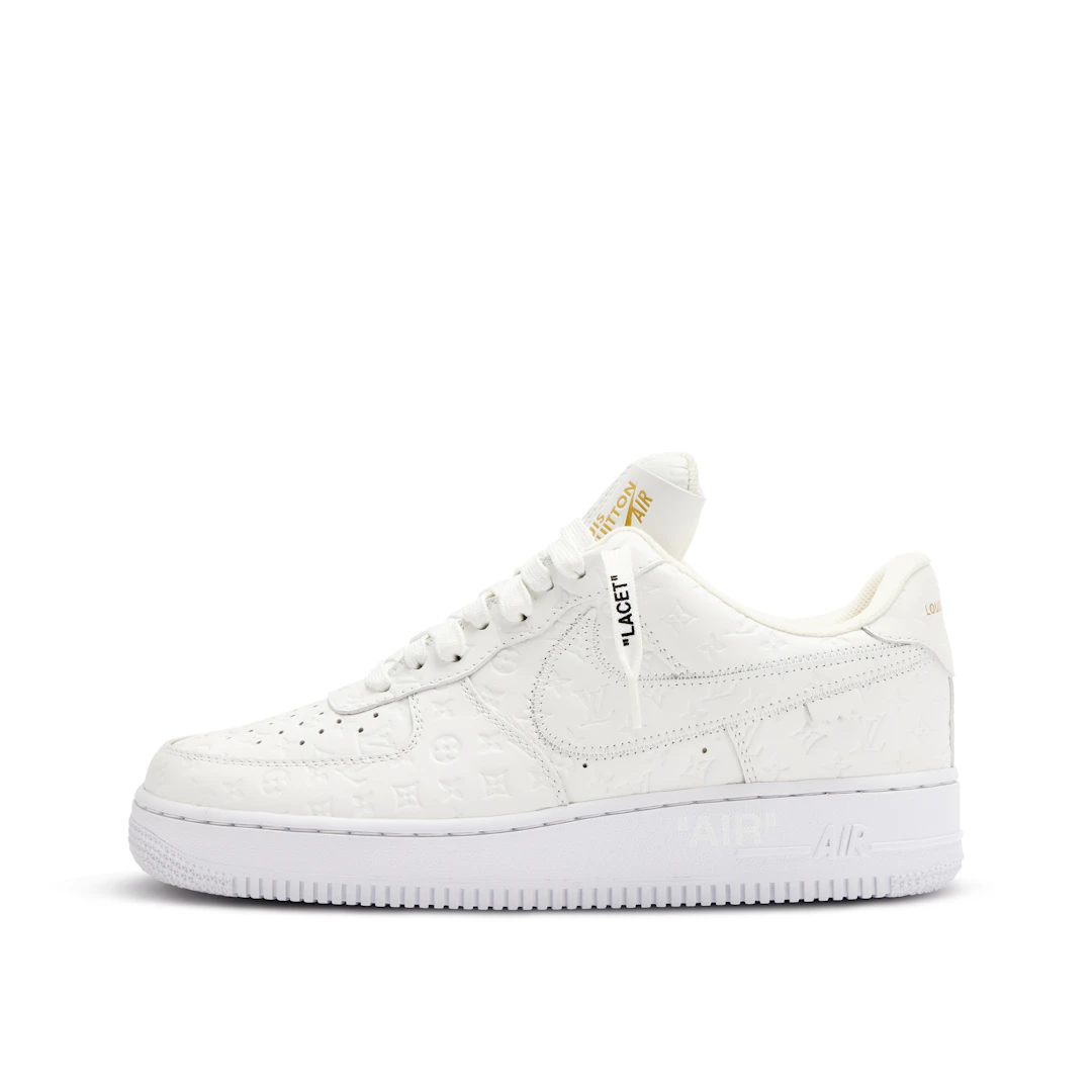 Louis Vuitton x Nike Air Force 1 White | Size 7.5