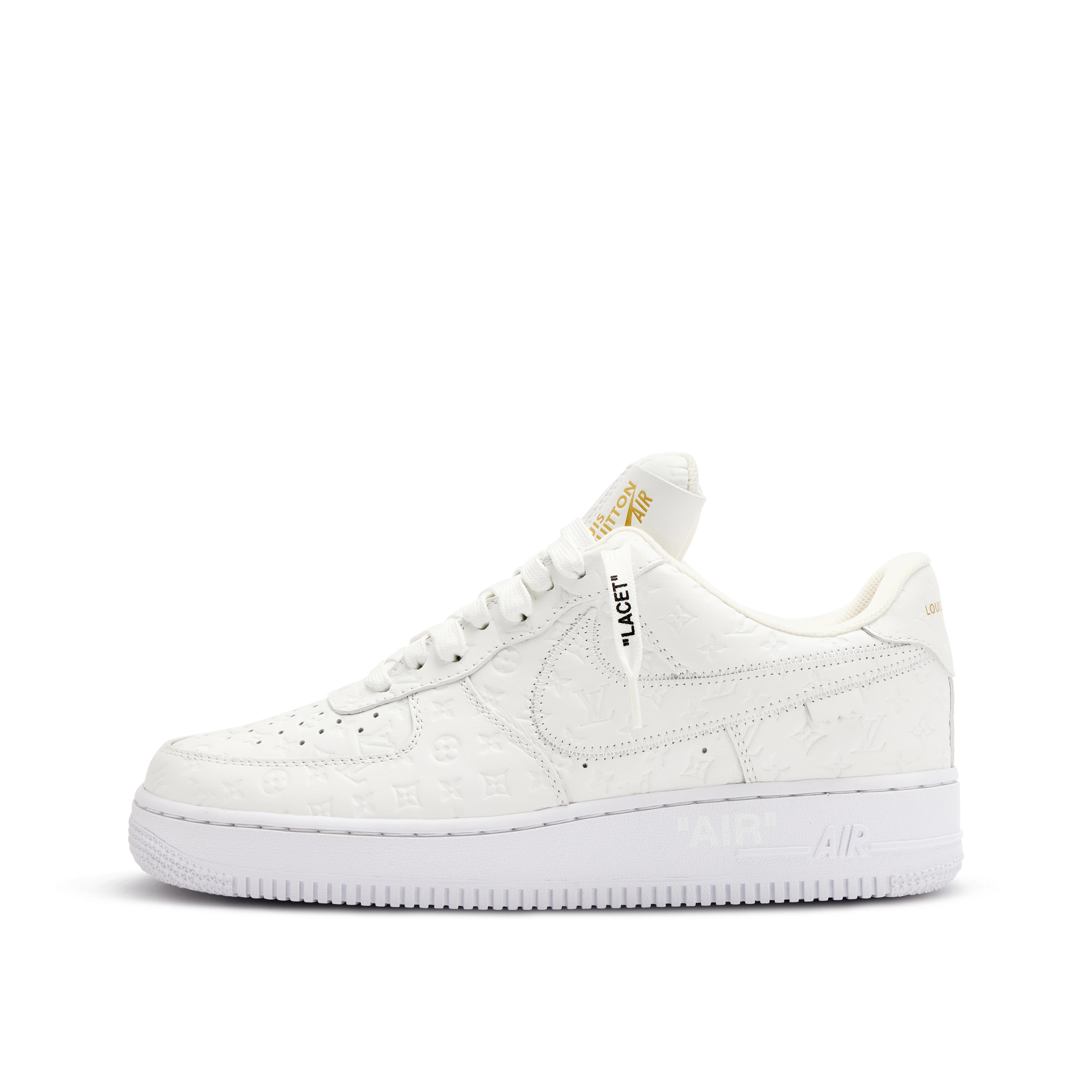 Louis Vuitton x Nike Air Force 1 White | Size 7.5