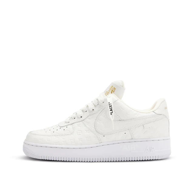 Louis Vuitton x Nike Air Force 1 White | Size 7.5
