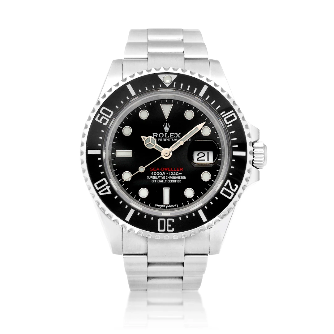 Sea-Dweller (Reference 126600). A stainless steel automatic wristwatch