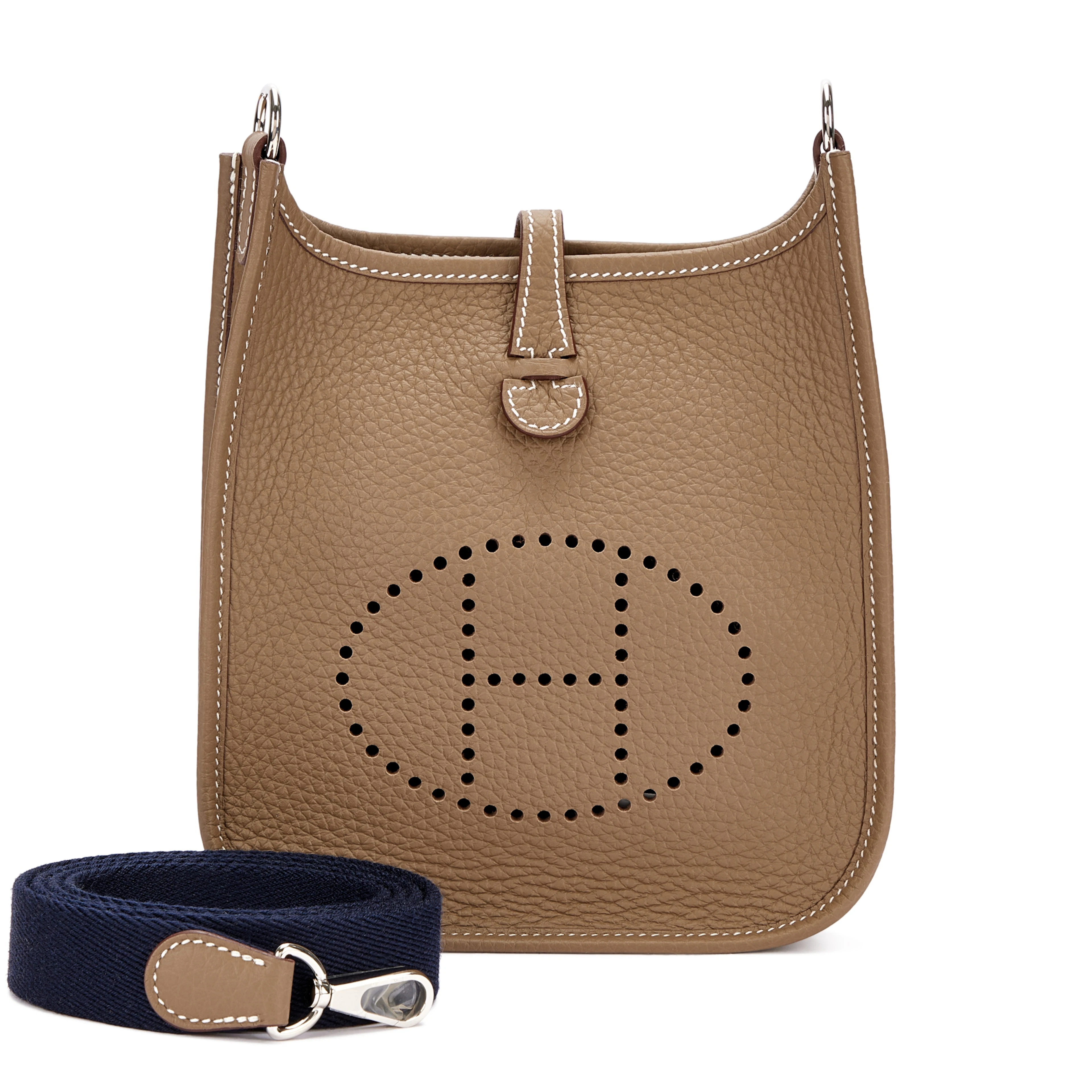 Etoupe Clemence Mini Evelyne II TPM 16 Palladium Hardware, 2024