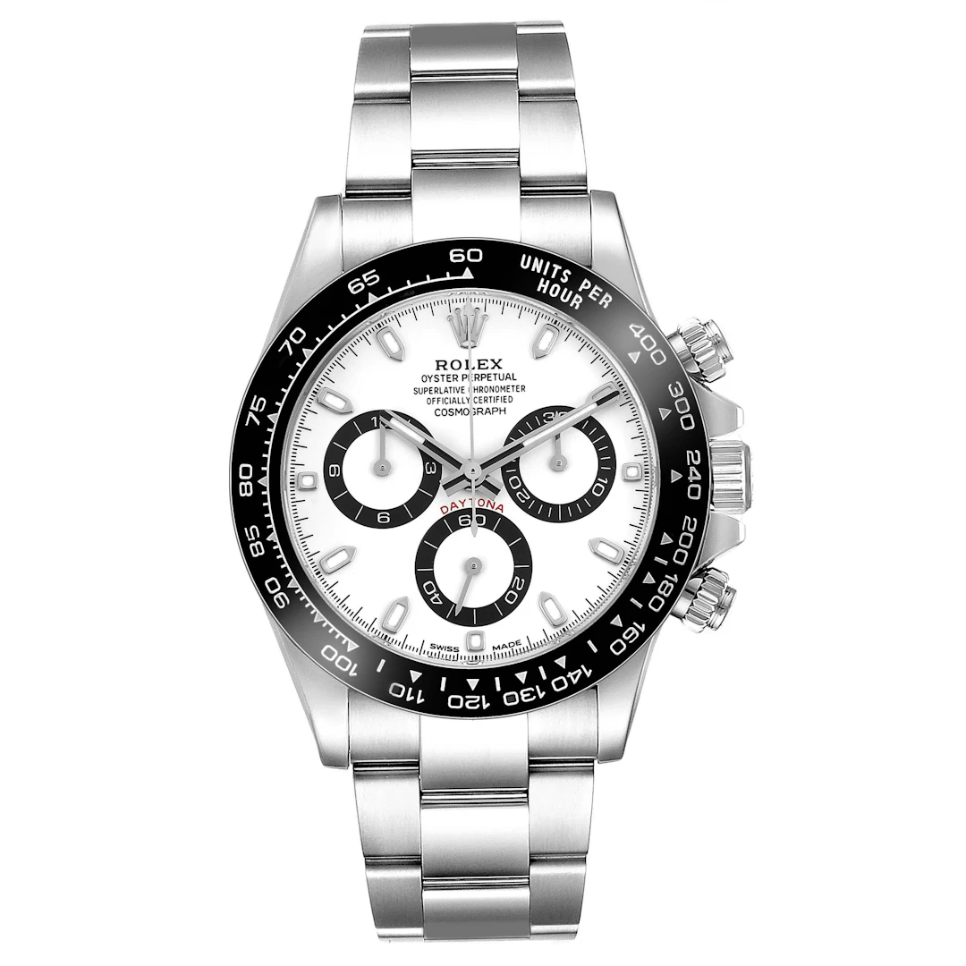 Cosmograph Daytona 'Panda' (Reference 116500LN). A 40mm stainless