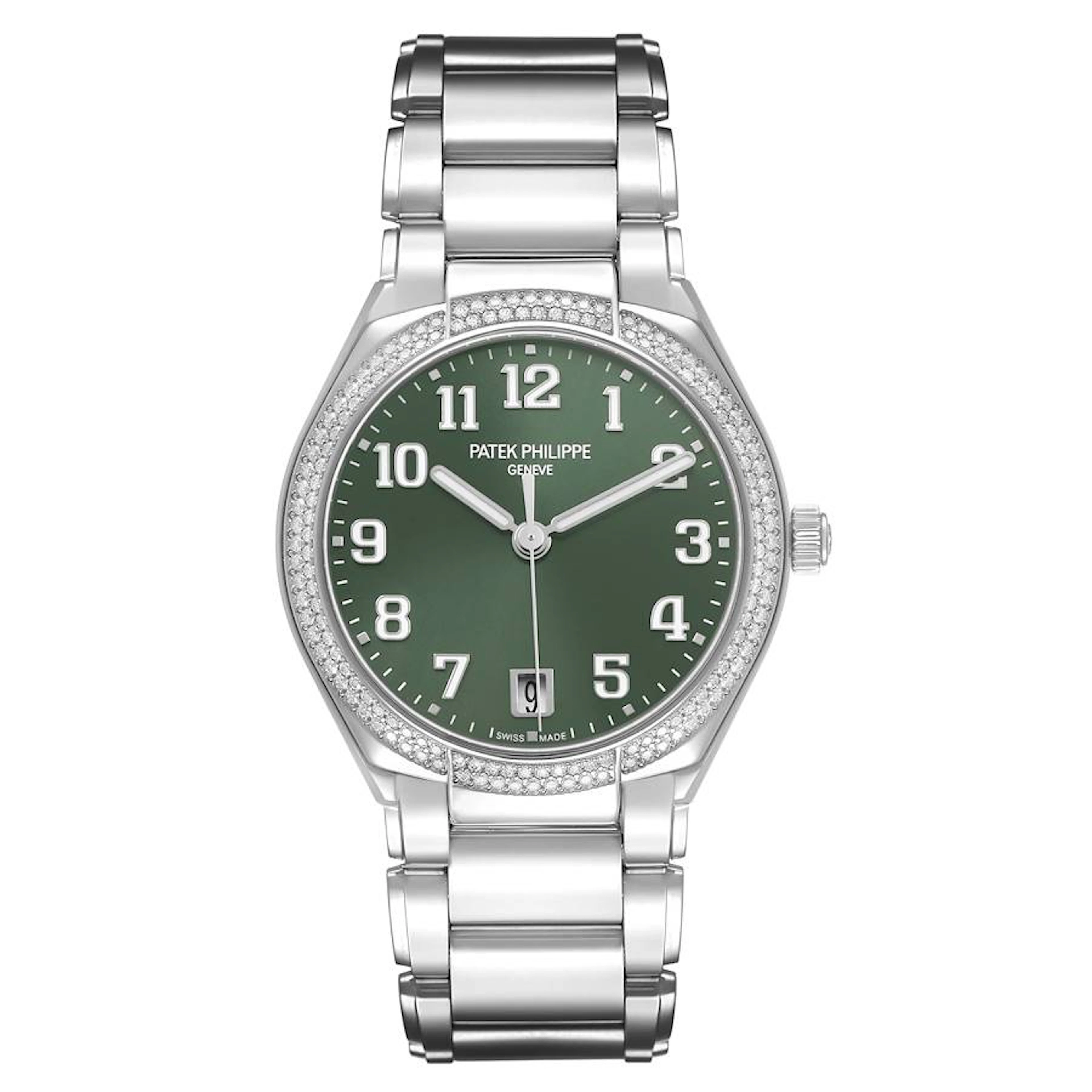 Twenty-4 (Reference 7300/1200A-011). A 36mm stainless steel diamond-set