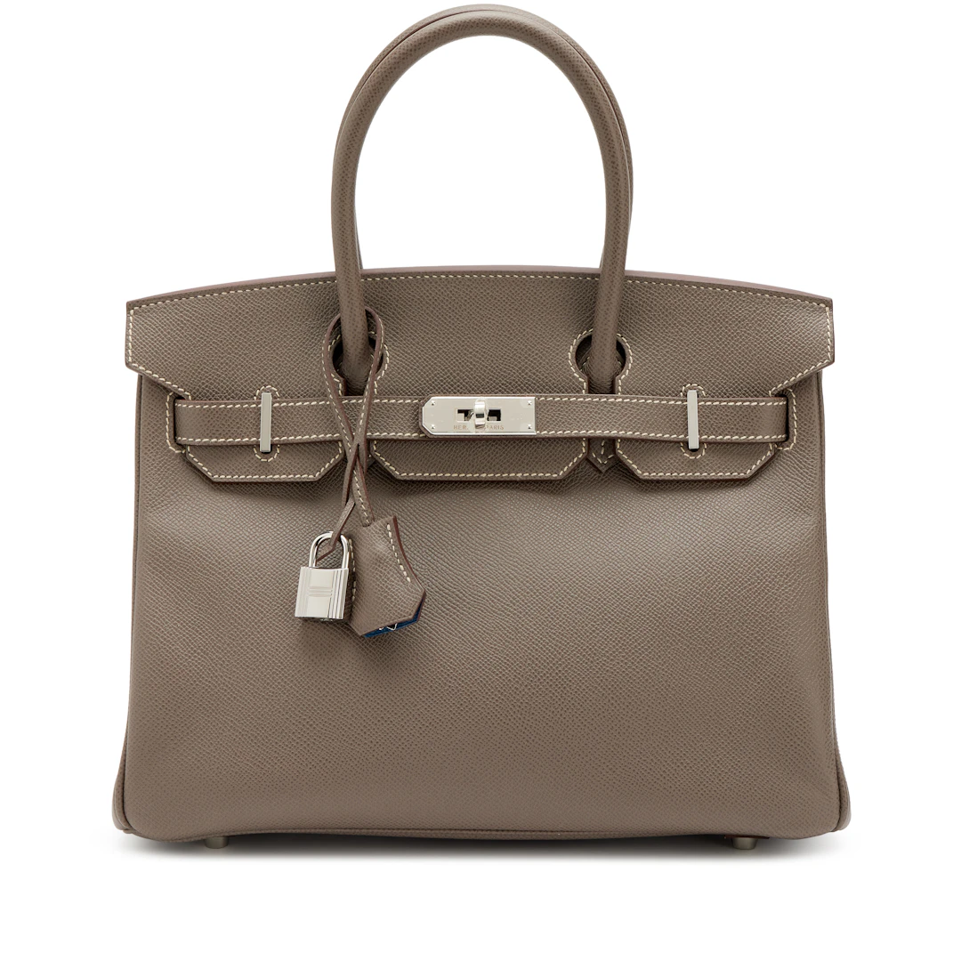 Etain Bleu Thalassa Epsom Verso Candy Birkin 30 Palladium Hardware, 2011