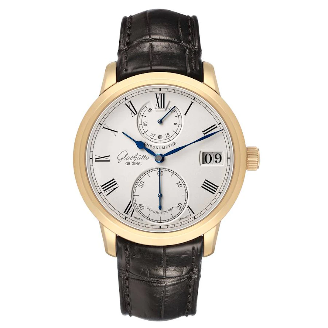 Senator Chronometer (Reference 1-58-01-01-01-04). A 42mm yellow gold