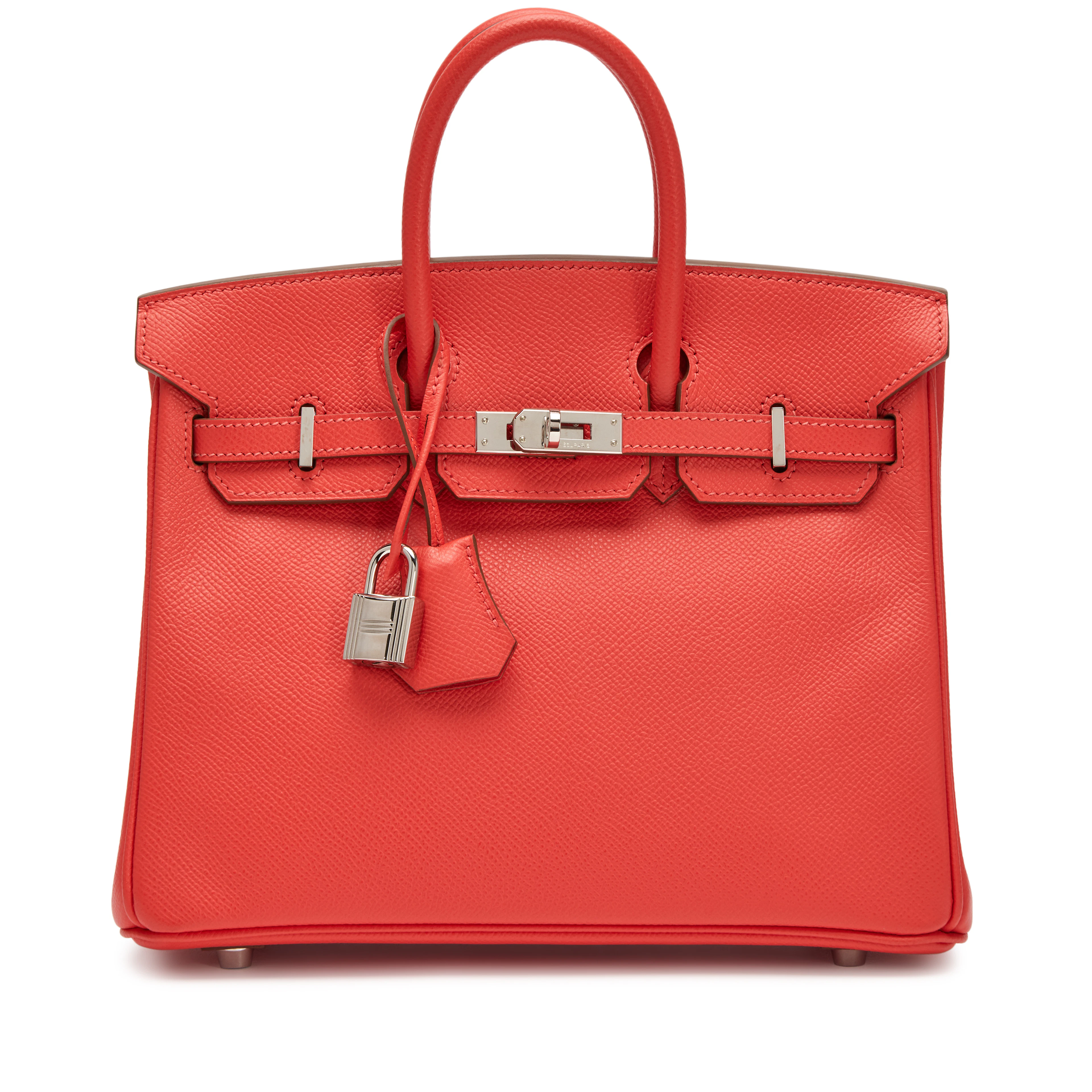Rose Jaipur Epsom Birkin 25 Palladium Hardware, 2014