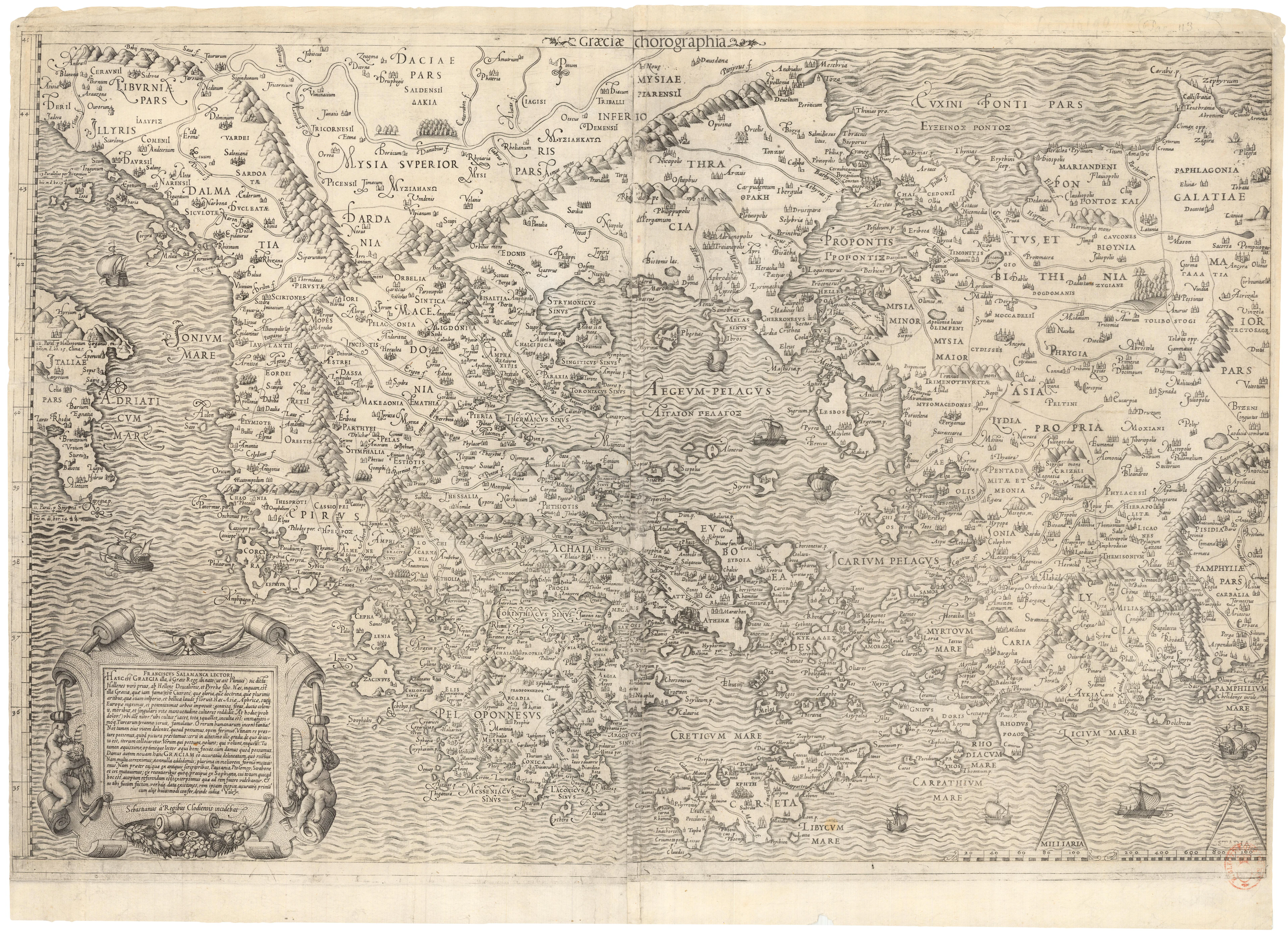 Italian Map of Greece | First State
