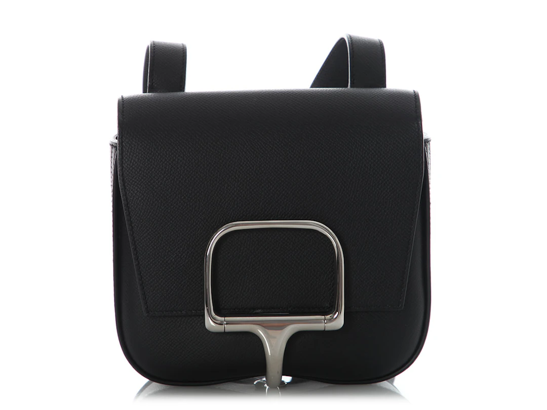 Black Epsom Mini Della Cavalleria Palladium Hardware, 2023