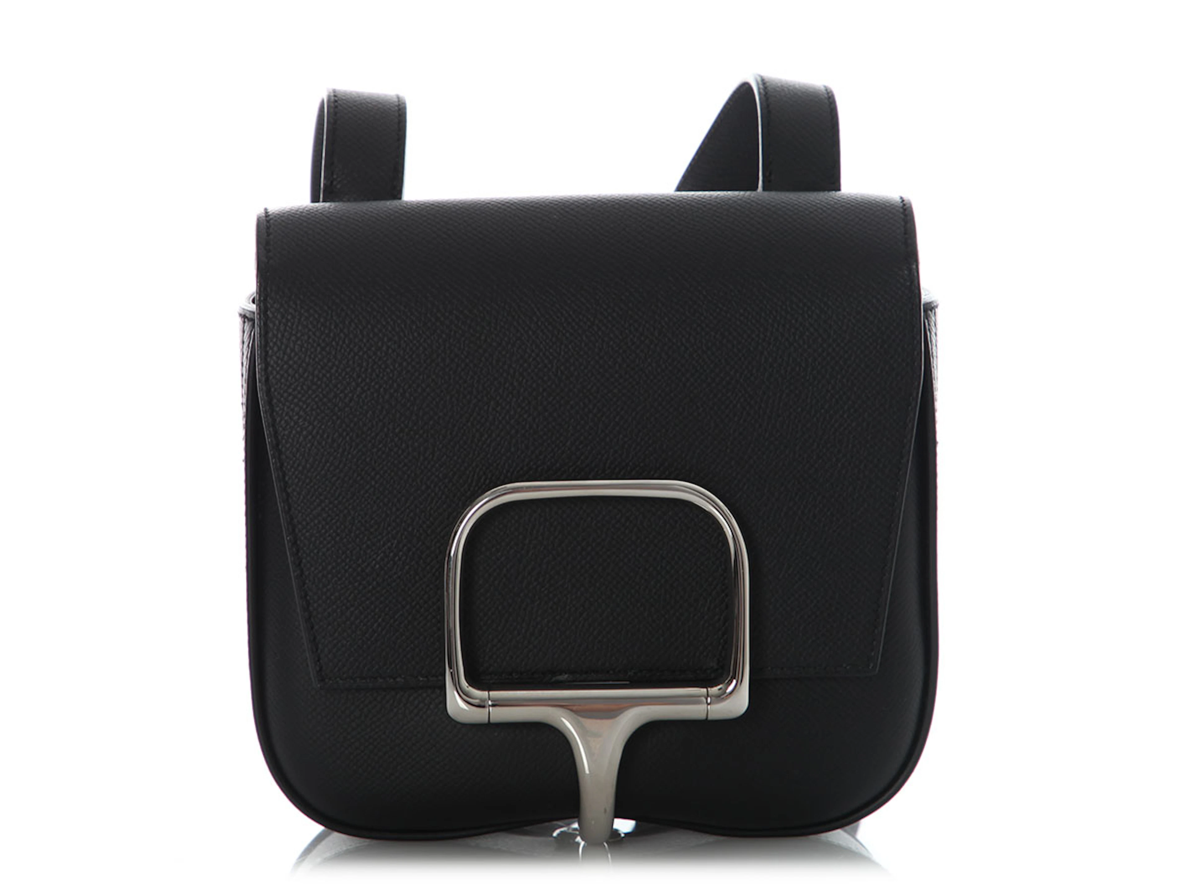Black Epsom Mini Della Cavalleria Palladium Hardware, 2023