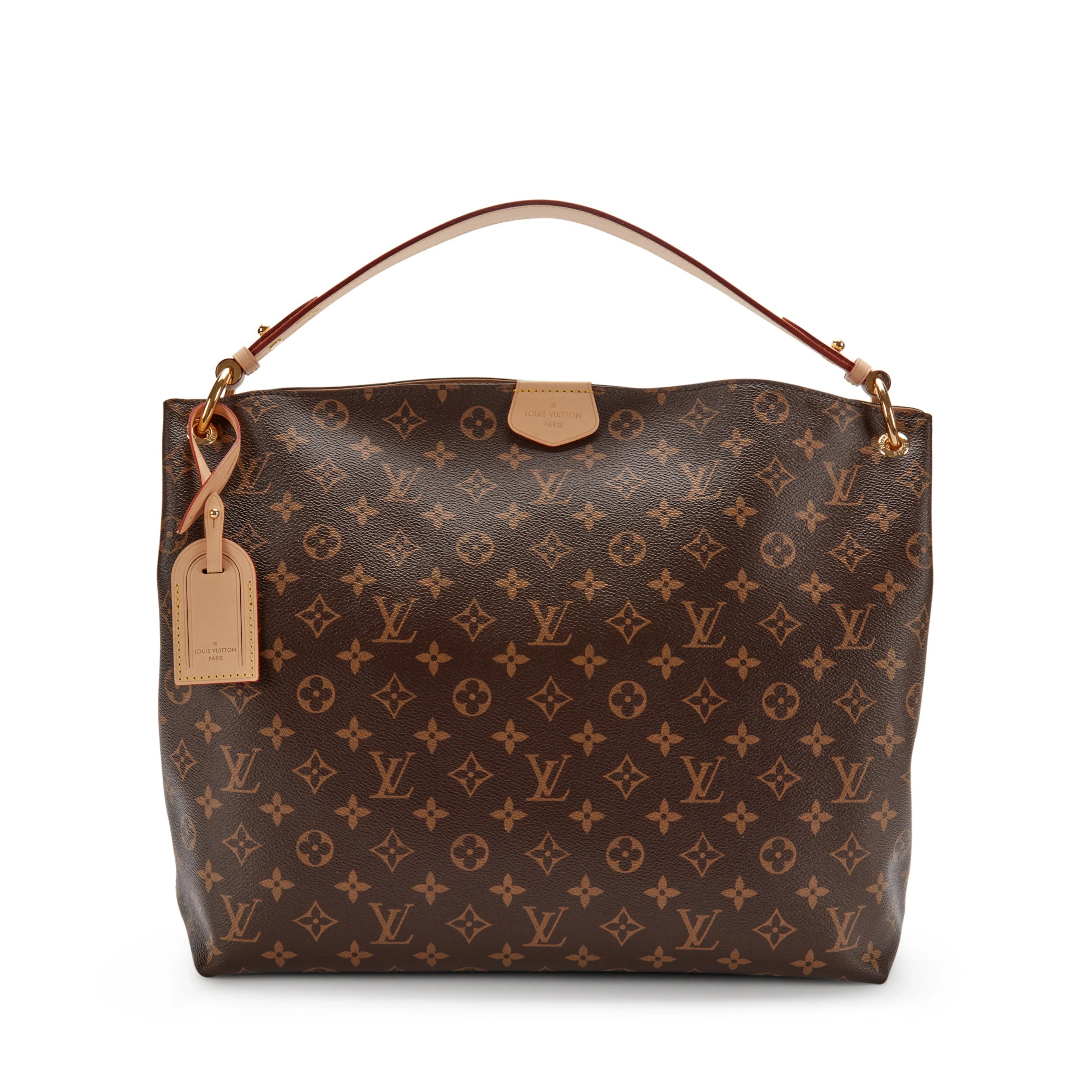Ebene Monogram Coated Canvas Graceful MM Gold Hardware, 2021