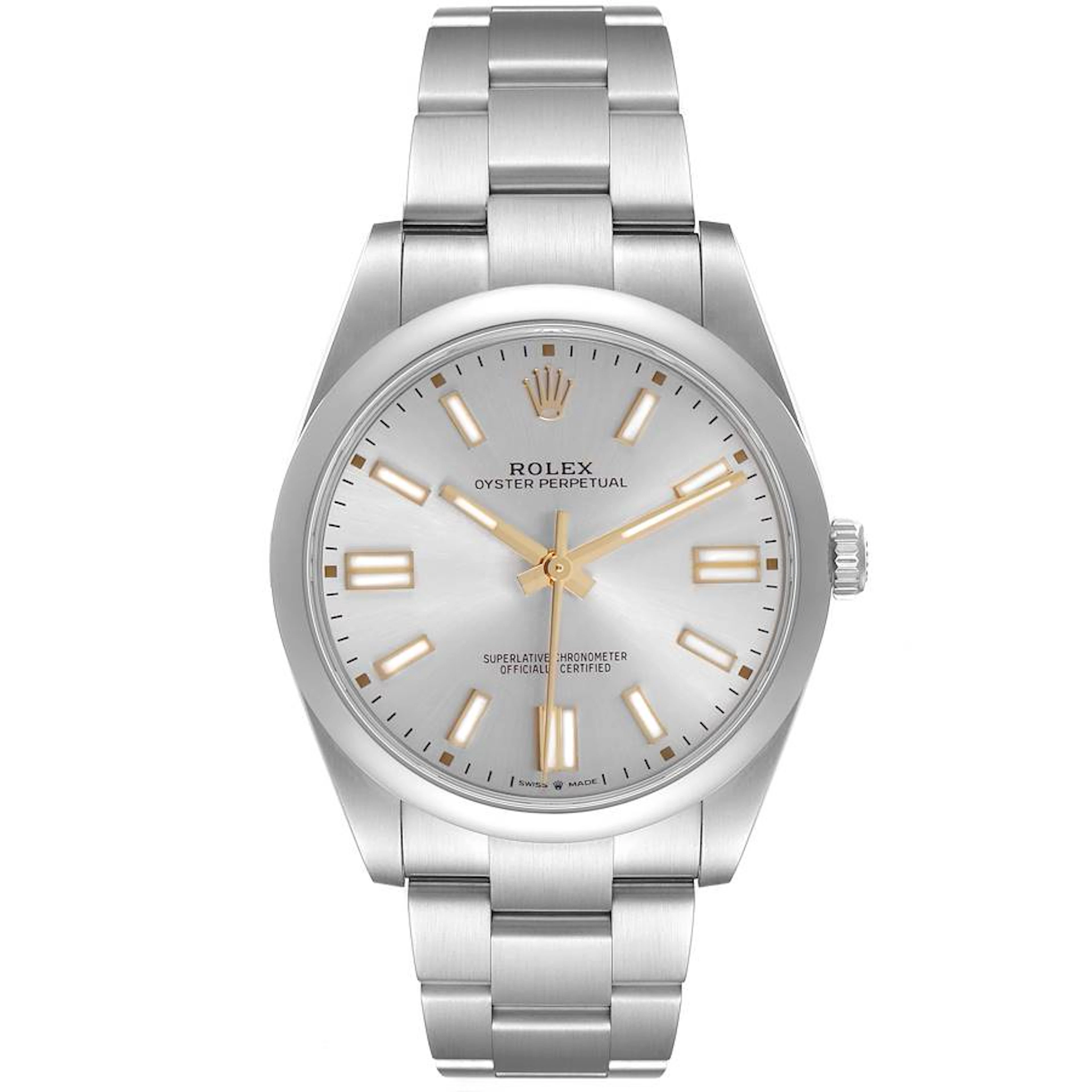 Oyster Perpetual (Reference 124300). A 41mm stainless steel automatic