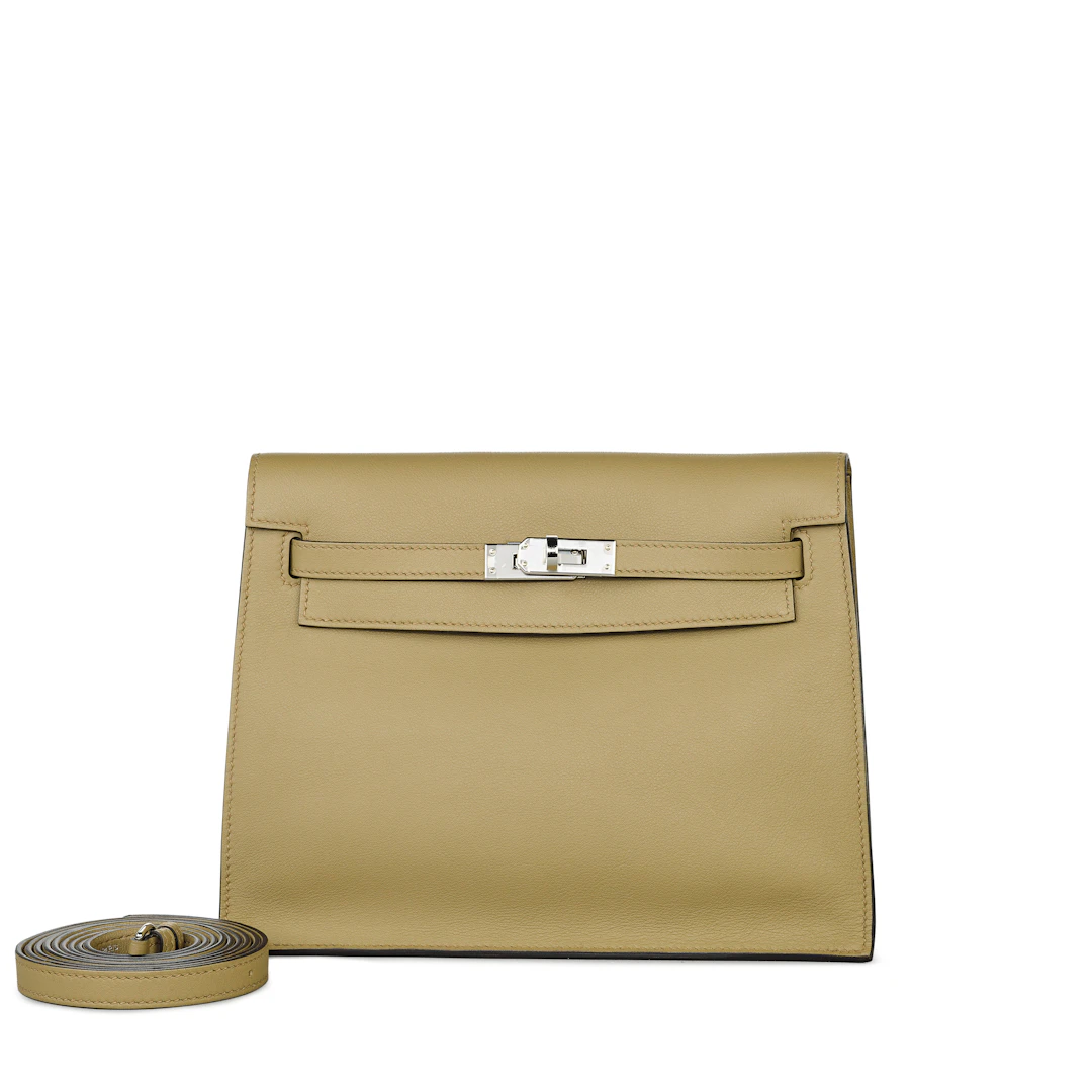 Beige Marfa Swift Kelly Danse II Palladium Hardware, 2024