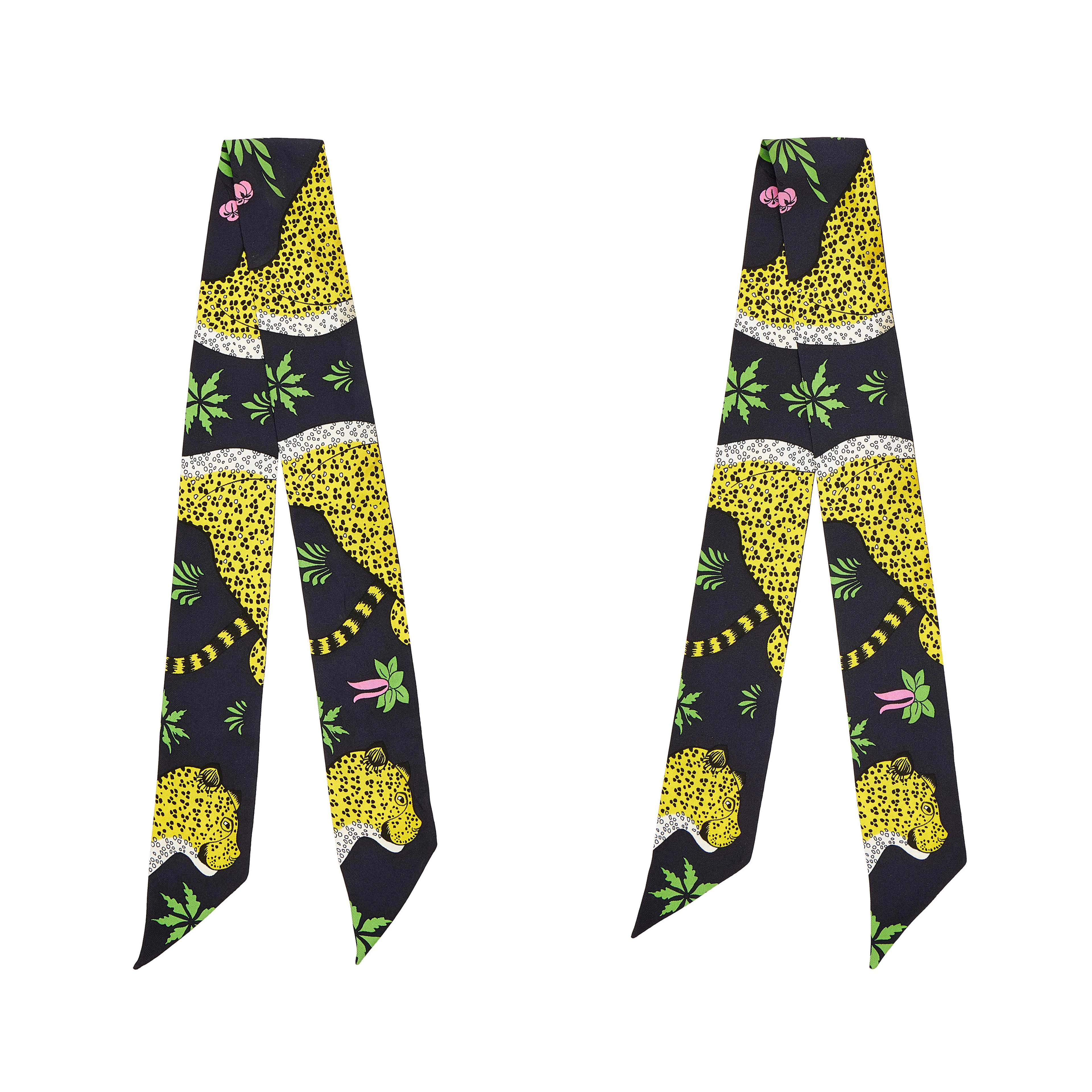 Les Leopards Twilly Scarves