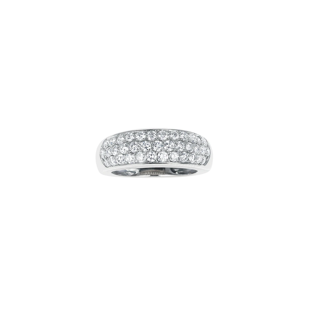 White Gold and Diamond Ring