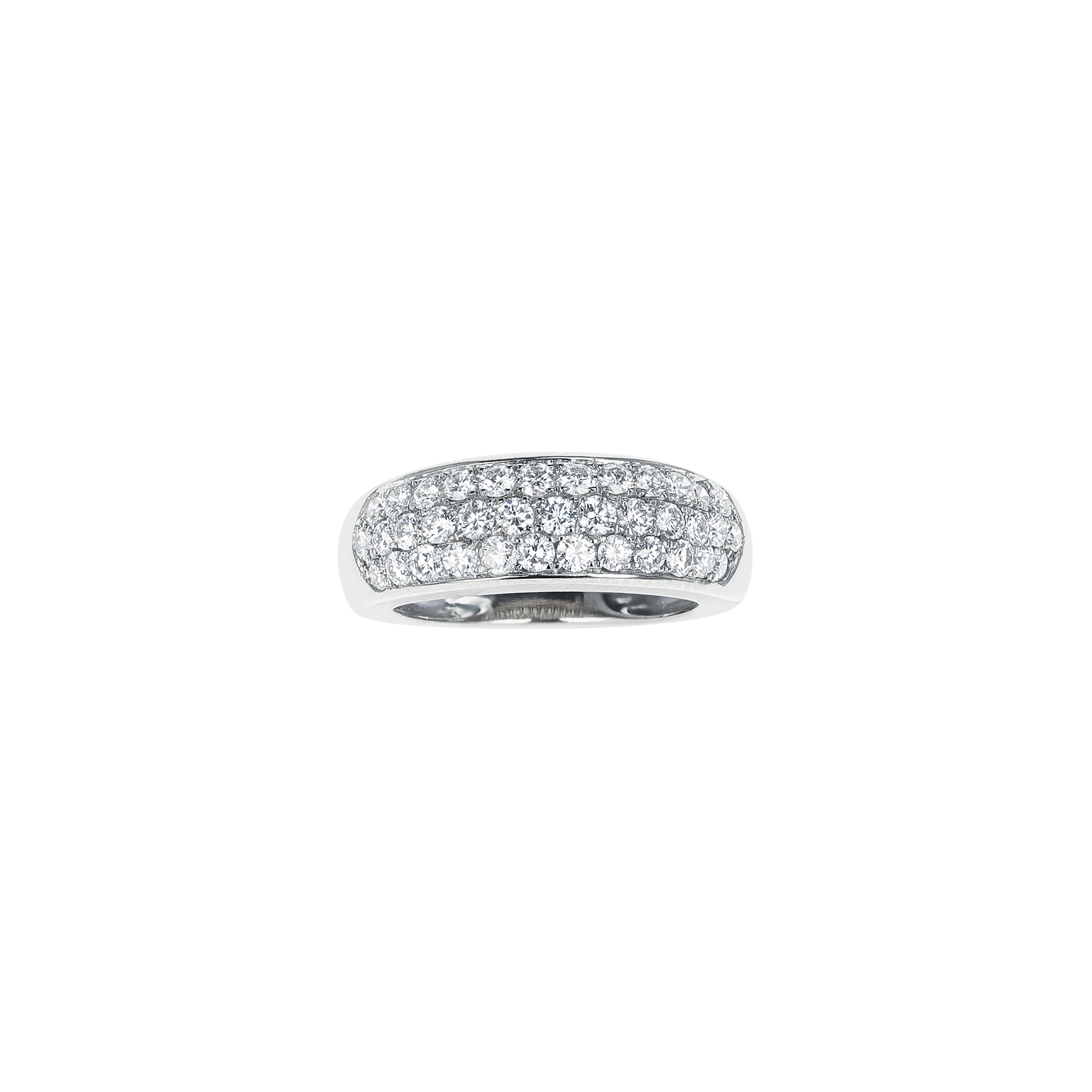 White Gold and Diamond Ring