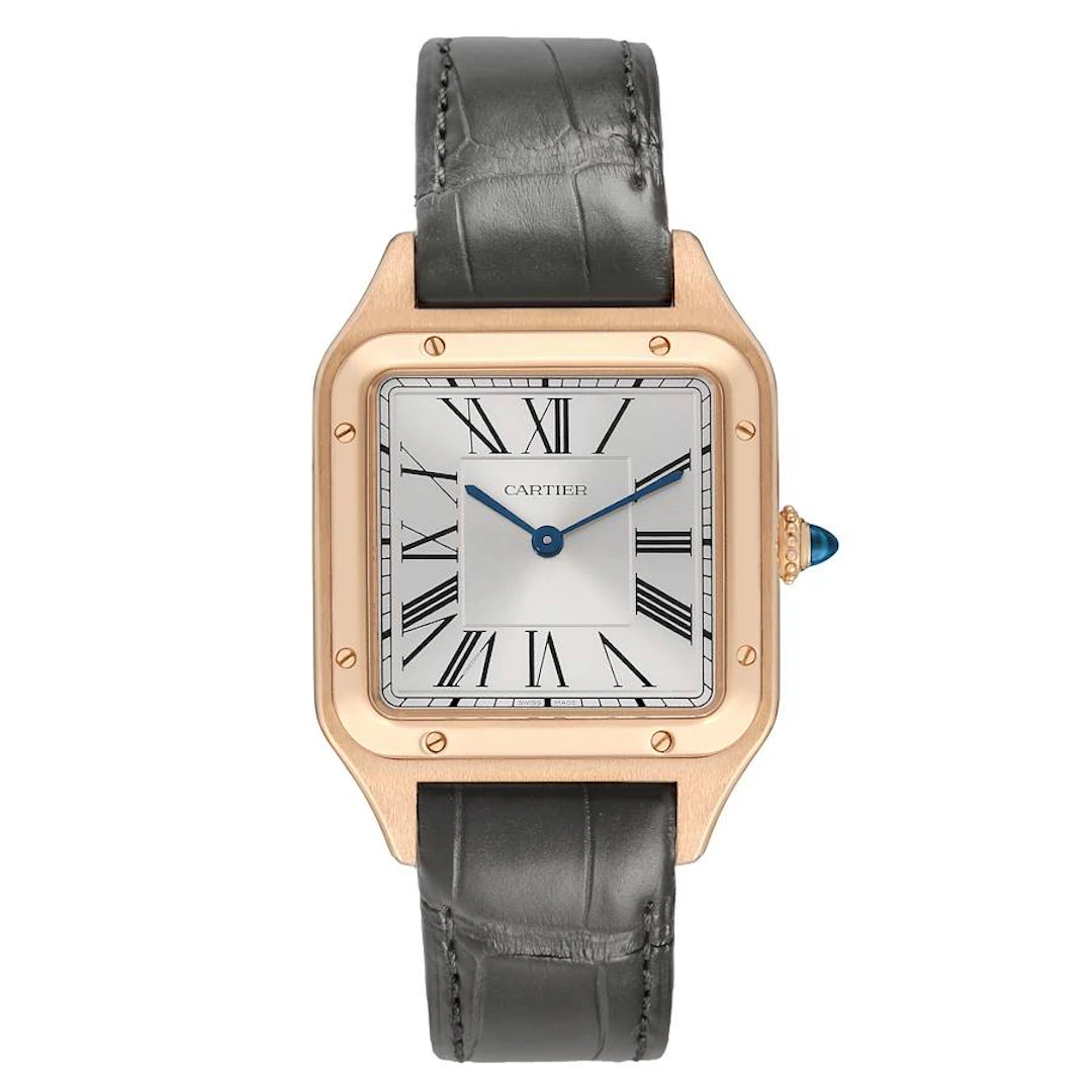 Dumont Large (Reference WGSA0021). A 43.5mm rose gold quartz wristwatch. 2019