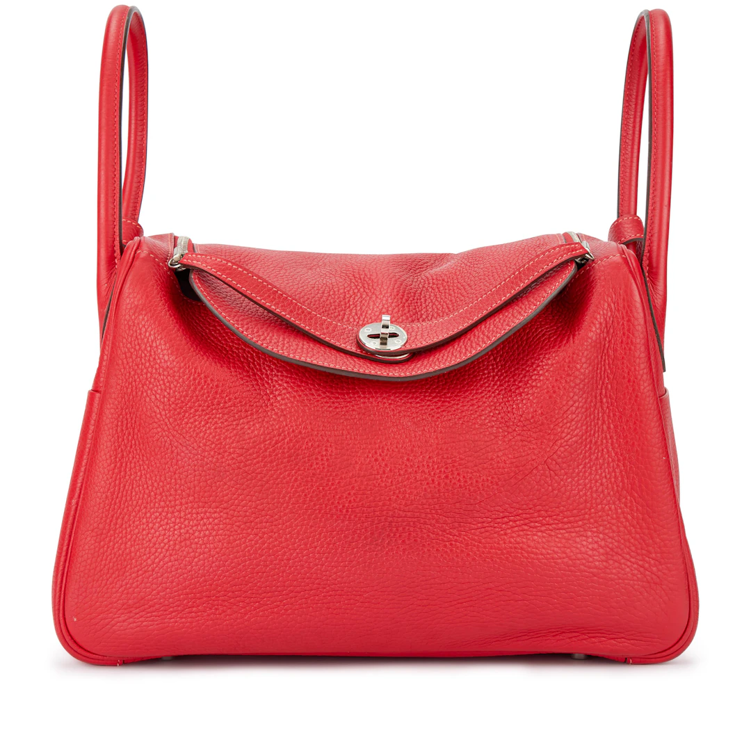 Rouge Casaque and Rose Jaipur Clemence Lindy 34 Palladium Hardware, 2012
