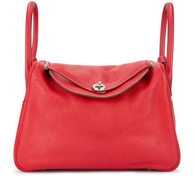 Rouge Casaque and Rose Jaipur Clemence Lindy 34 Palladium Hardware, 2012