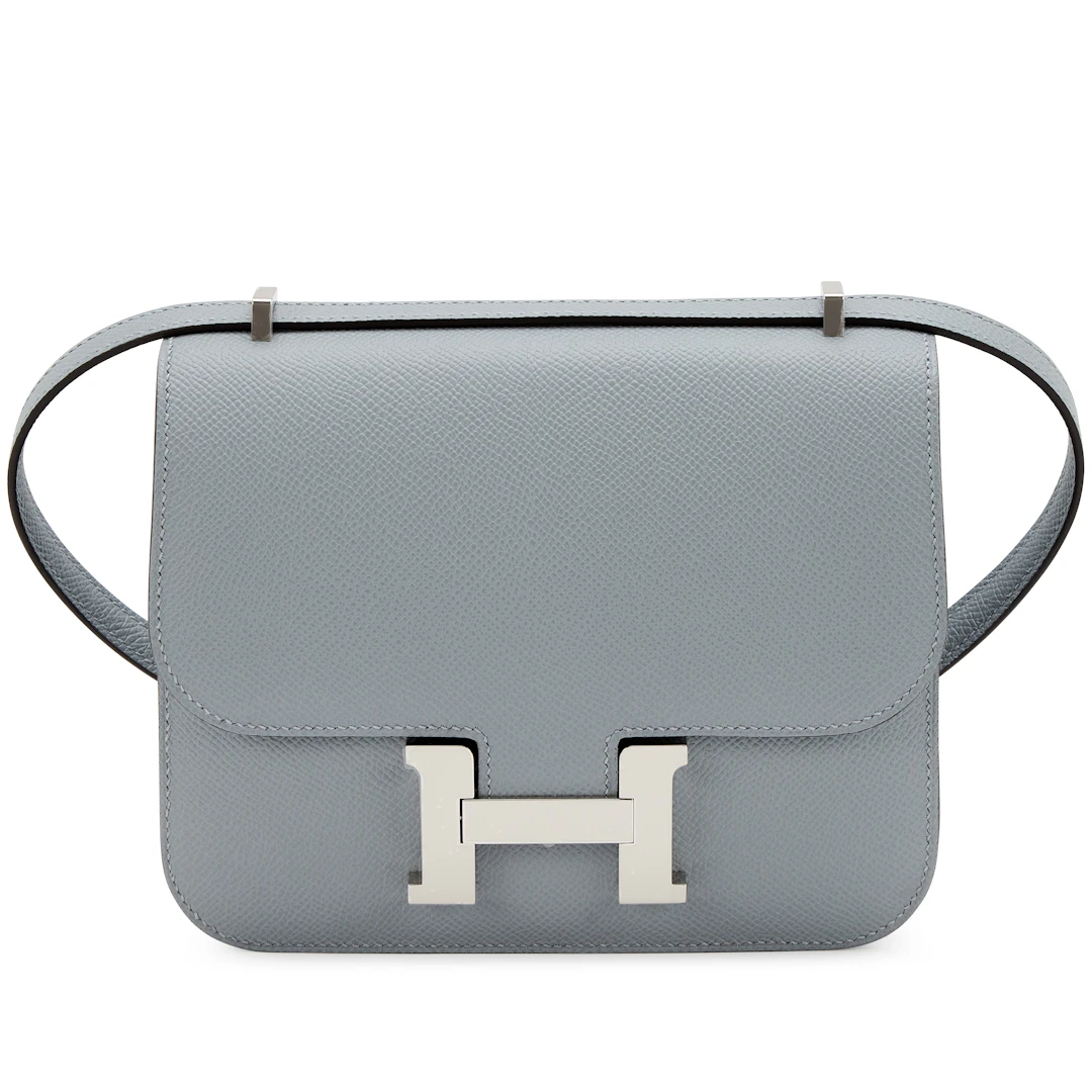 Gris Pantin Epsom Mini Constance 18 Palladium Hardware, 2025