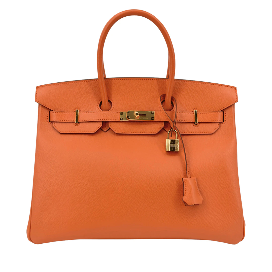 Mangue Epsom Birkin 35 Gold Hardware, 2012