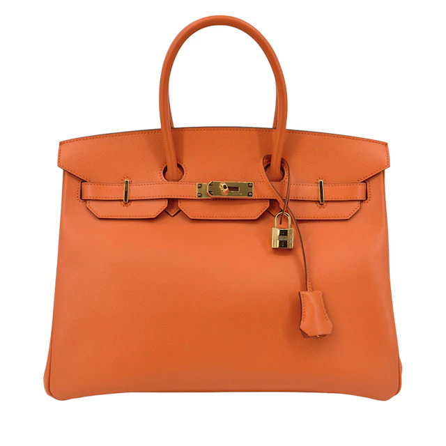 Mangue Epsom Birkin 35 Gold Hardware, 2012