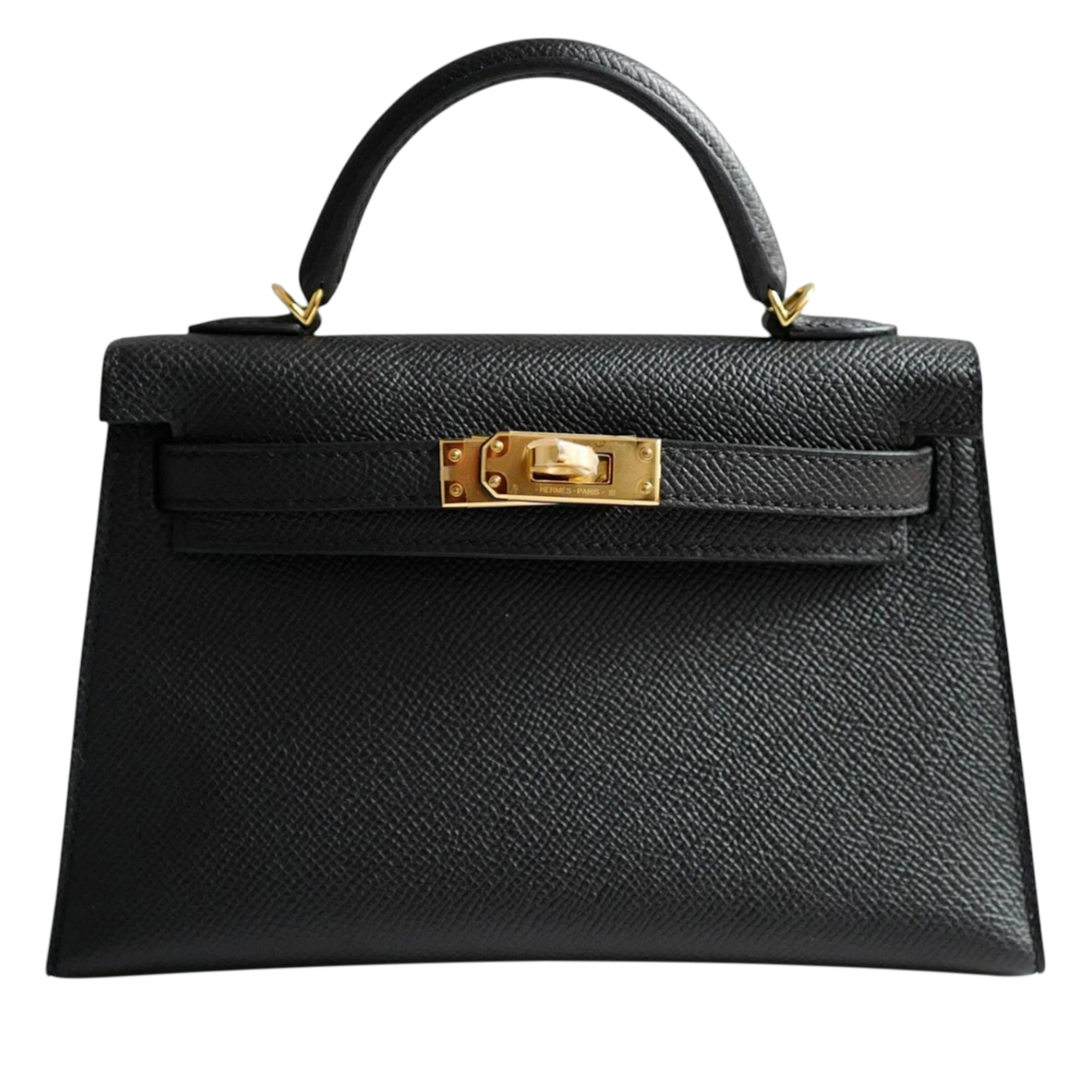 Black Epsom Mini Kelly 20 II Gold Hardware, 2026