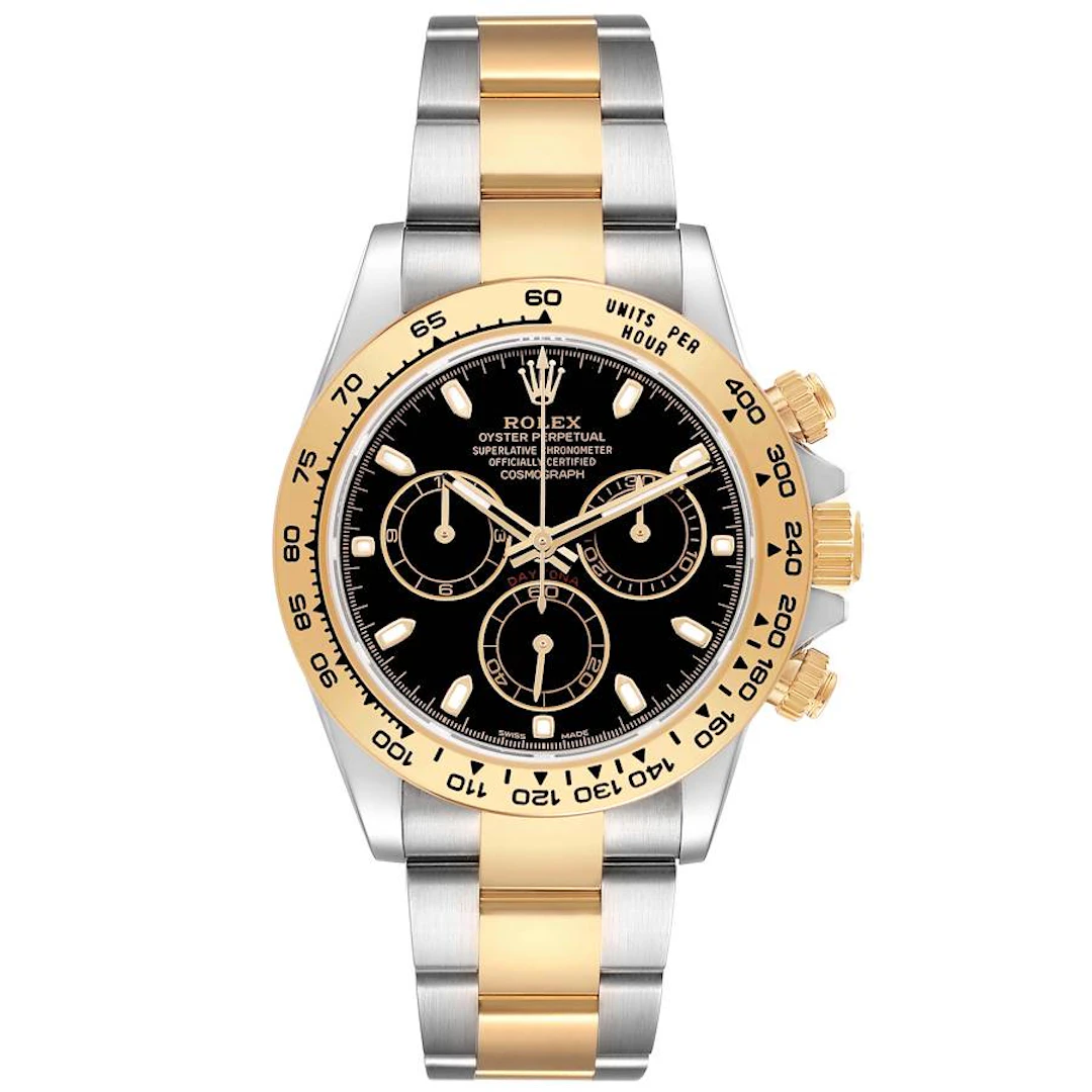 Cosmograph Daytona (Reference 116503). A 40mm stainless steel yellow