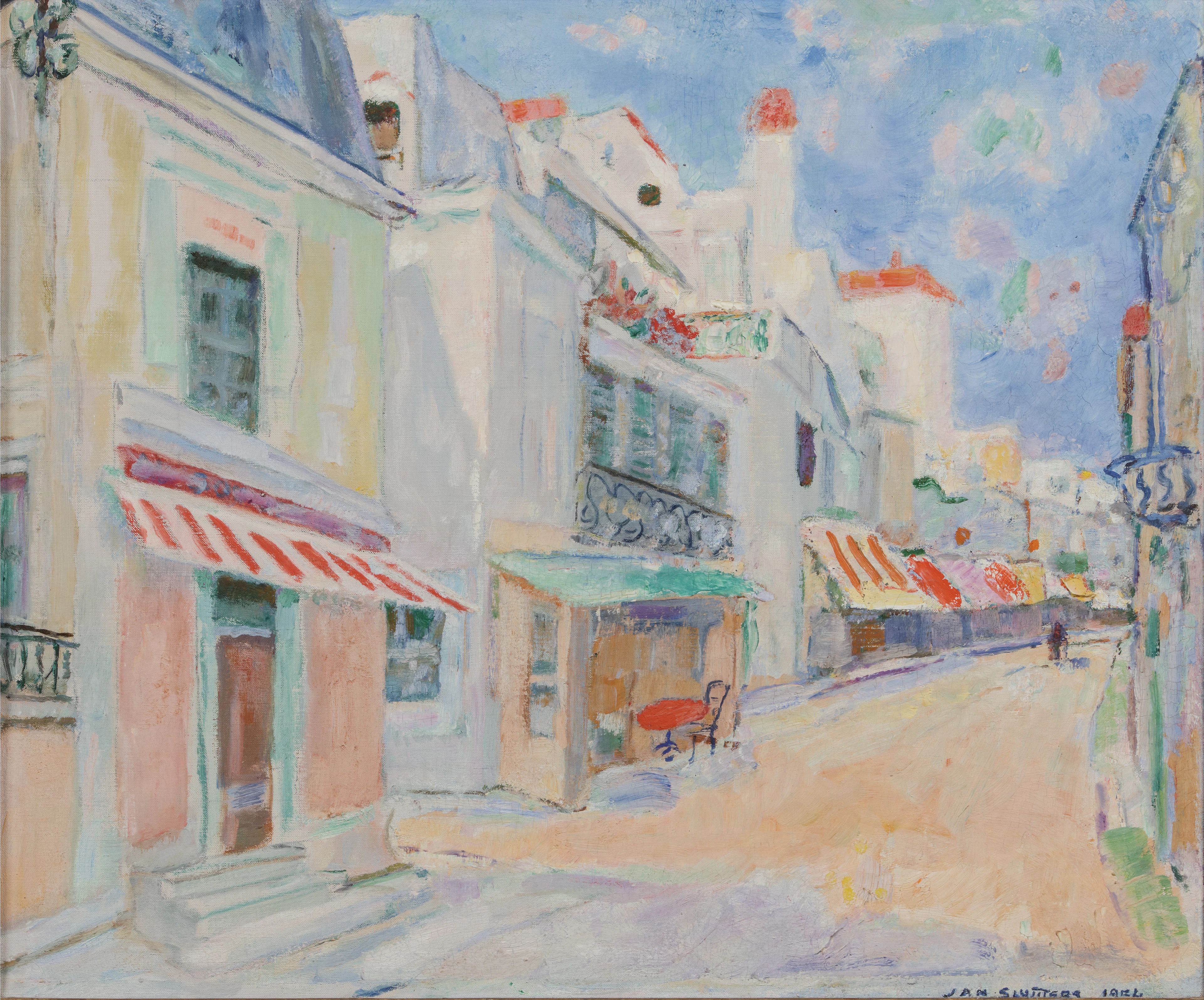 Street in the south of France