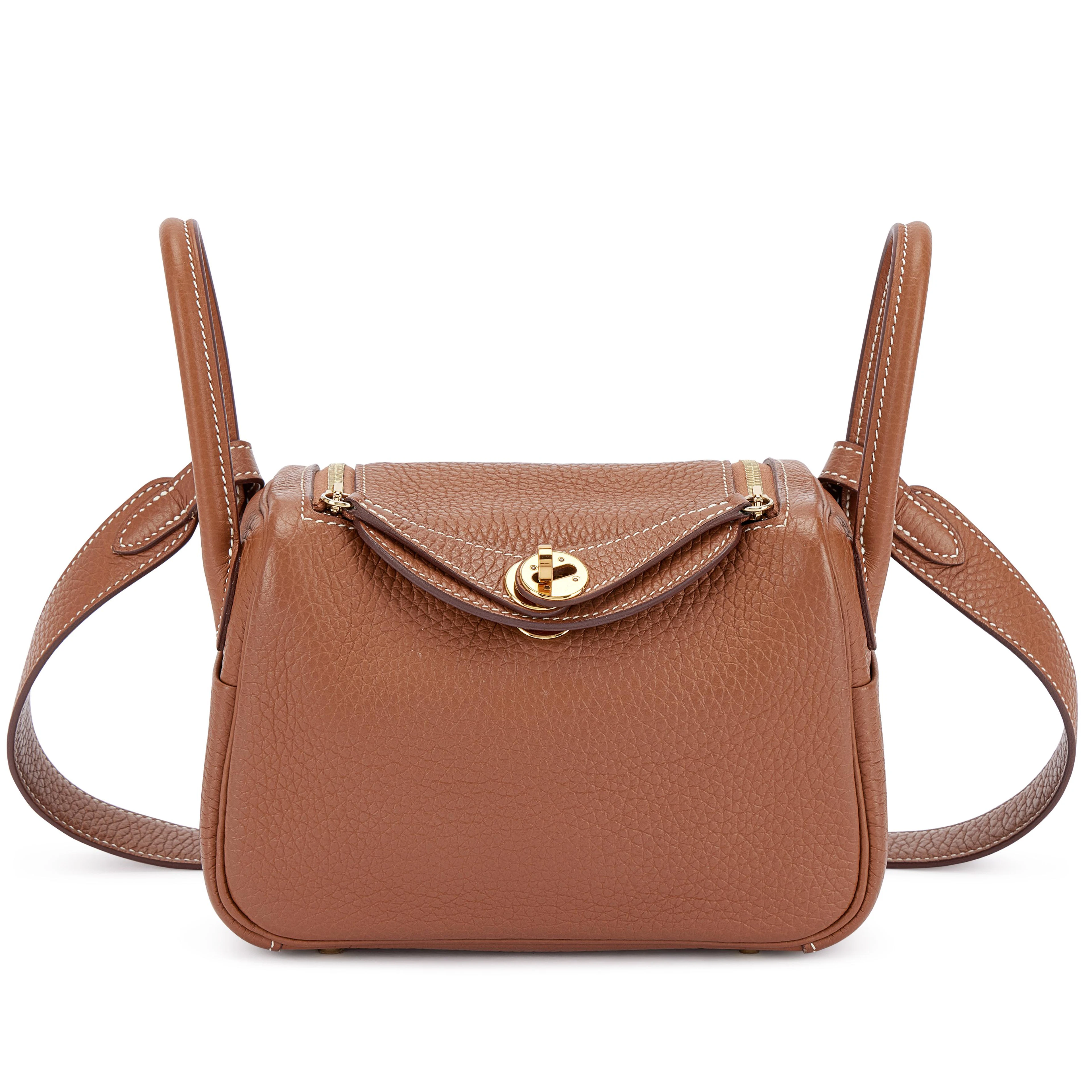 Gold Clemence Mini Lindy 20 Gold Hardware, 2022