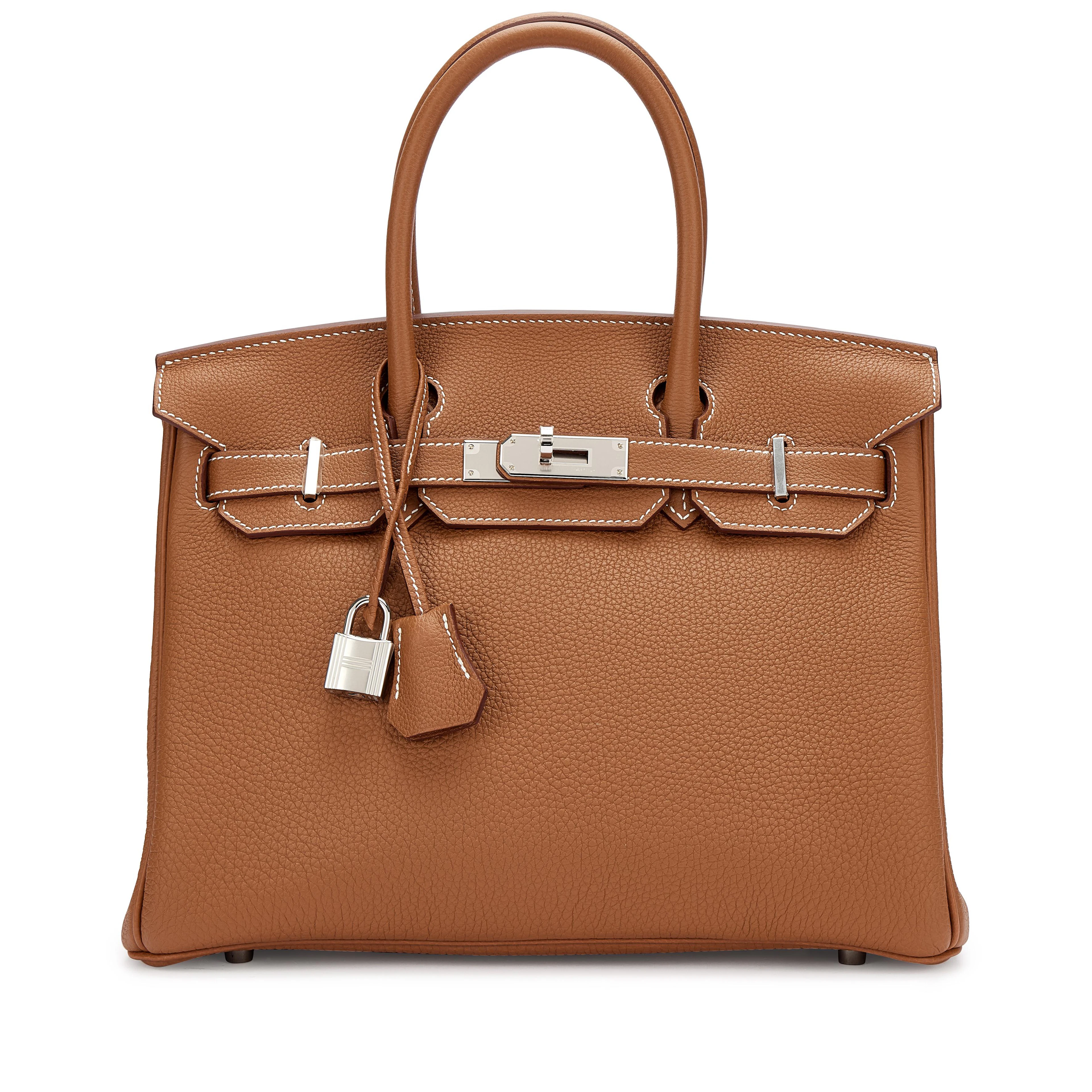 Gold Togo Birkin 30 Palladium Hardware, 2026