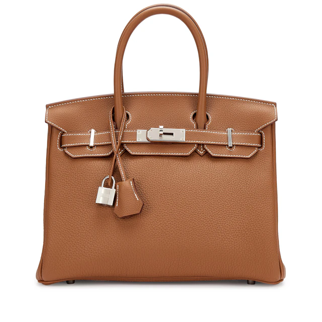 Gold Togo Birkin 30 Palladium Hardware, 2026