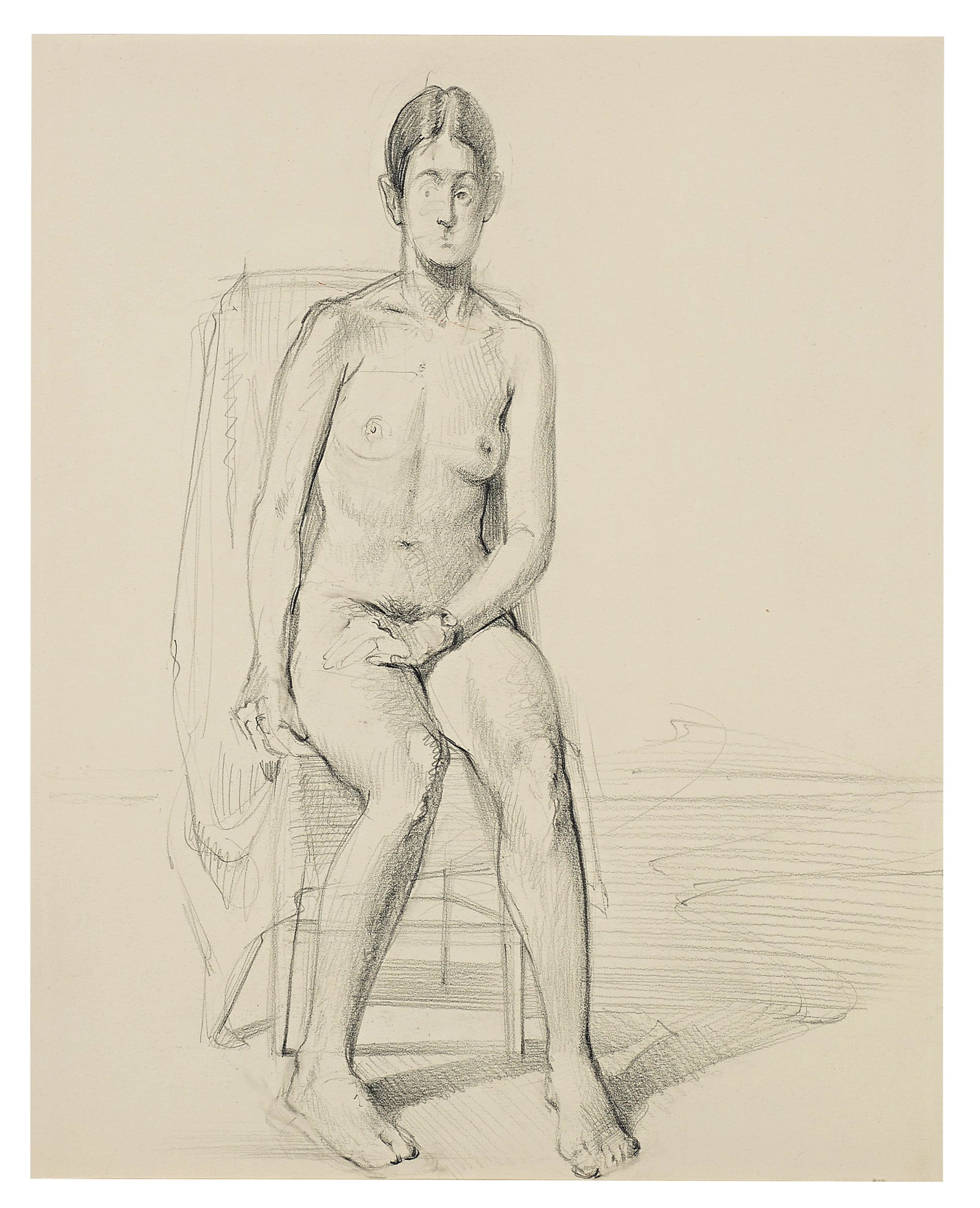 Seated Nude Woman