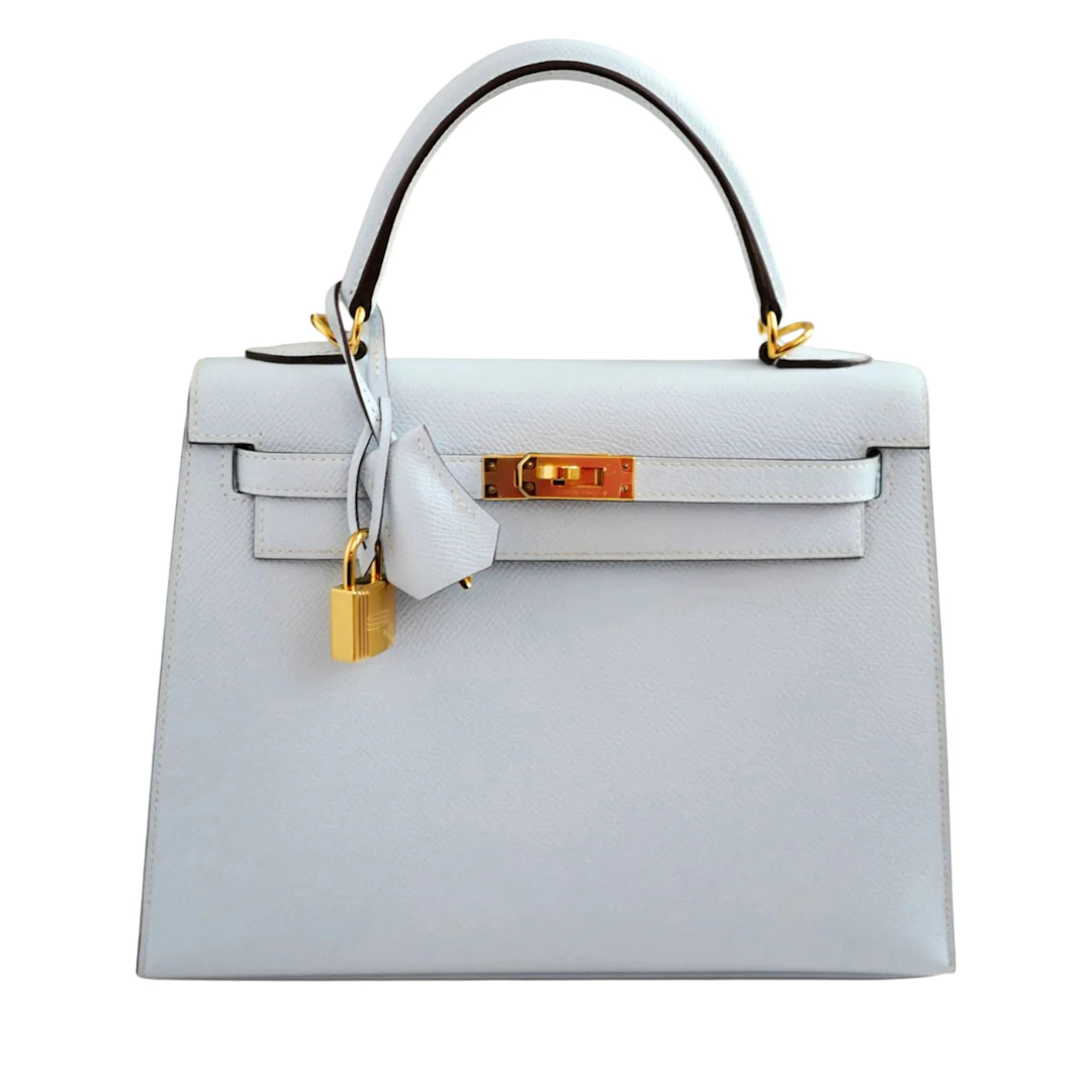 Bleu Brume Epsom Sellier Kelly 25 Gold Hardware, 2020