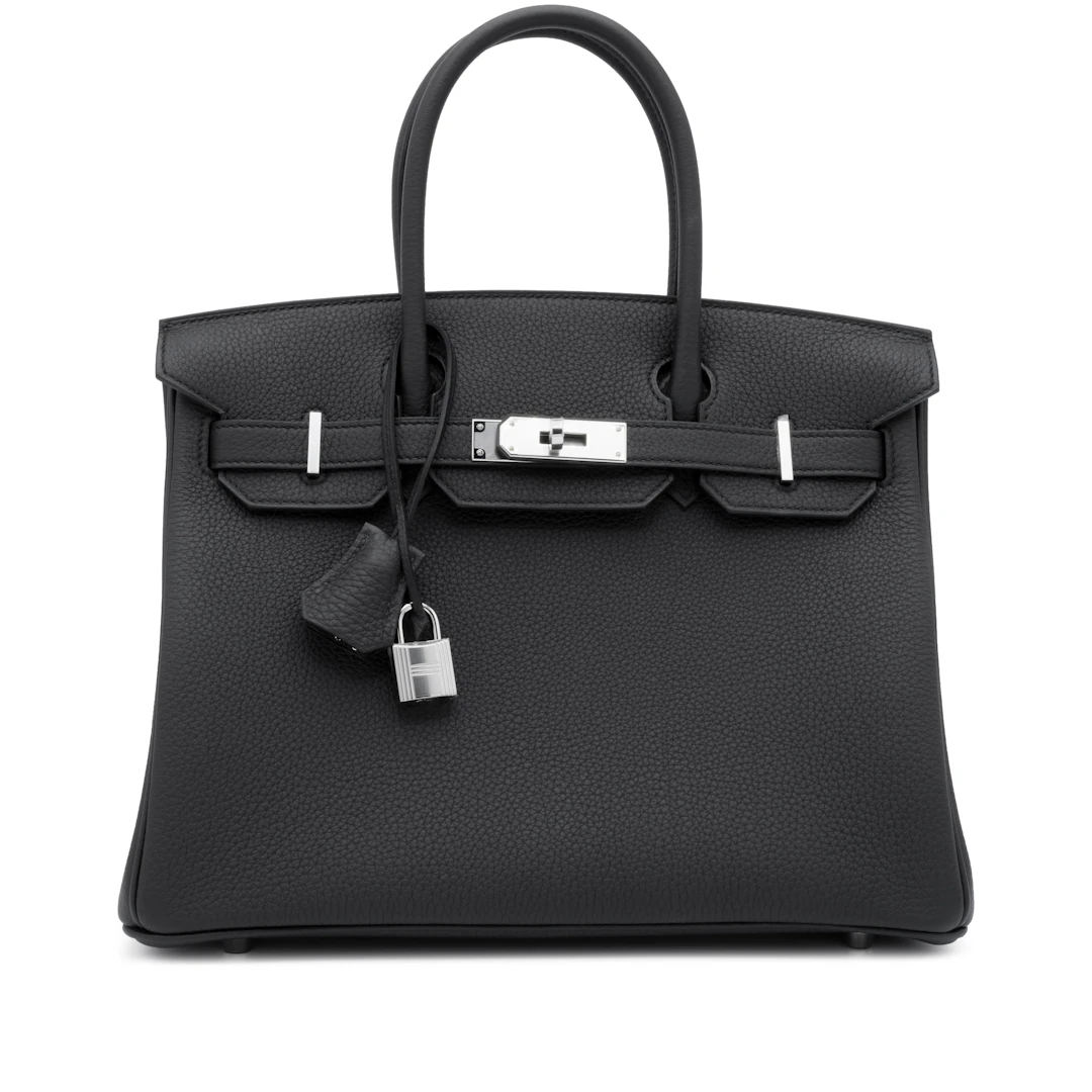 Black Togo Birkin 30 Palladium Hardware, 2026