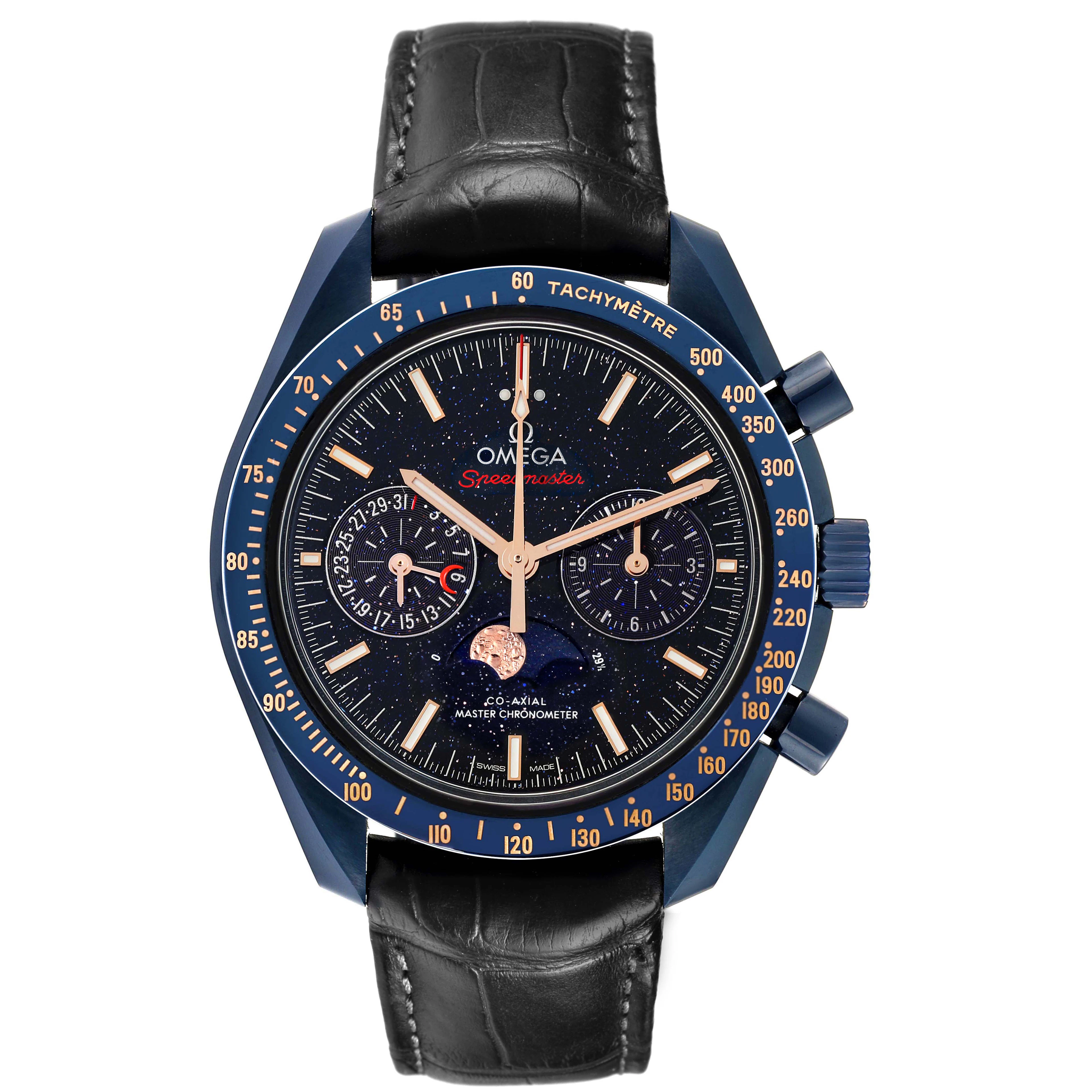 Speedmaster Blue Side of the Moon (Reference 304.93.44.52.03.002).