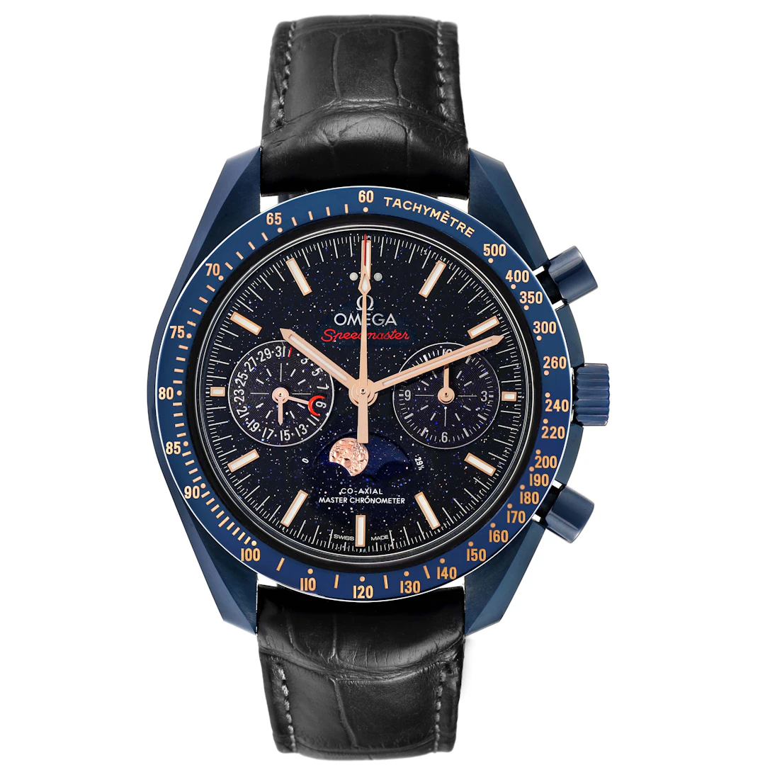 Speedmaster Blue Side of the Moon (Reference 304.93.44.52.03.002).