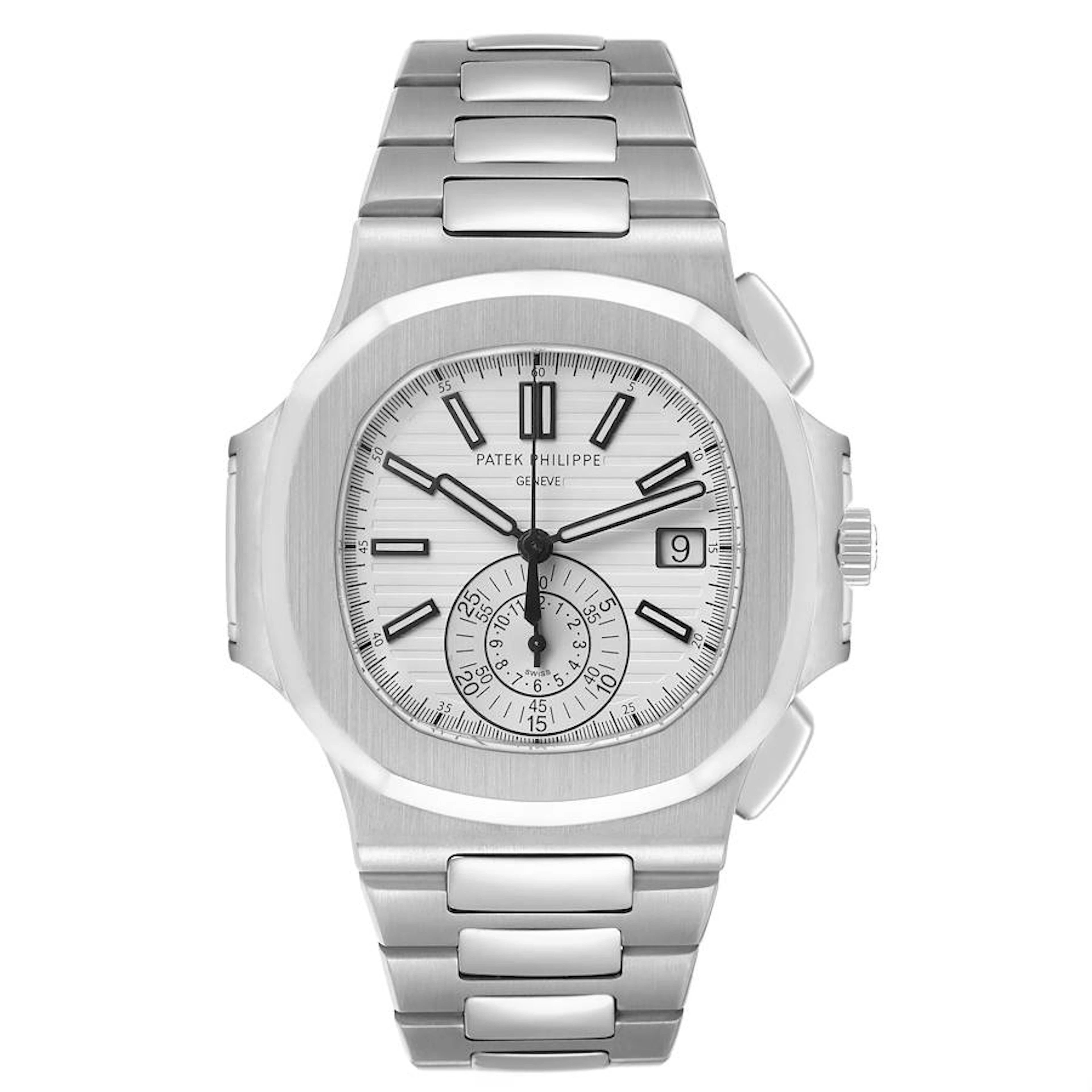 Nautilus (Reference 5980/1A-019). A 40.5mm stainless steel automatic