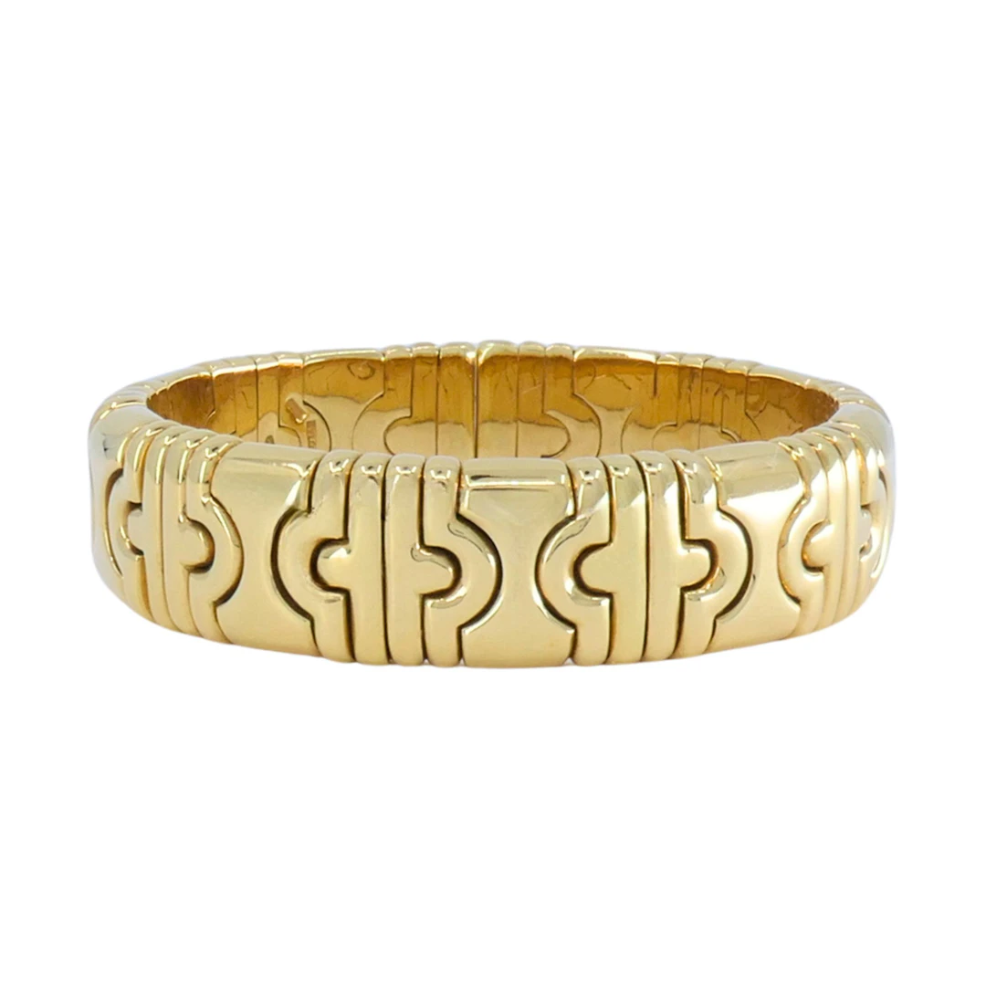 Gold Parentesi Bangle Bracelet