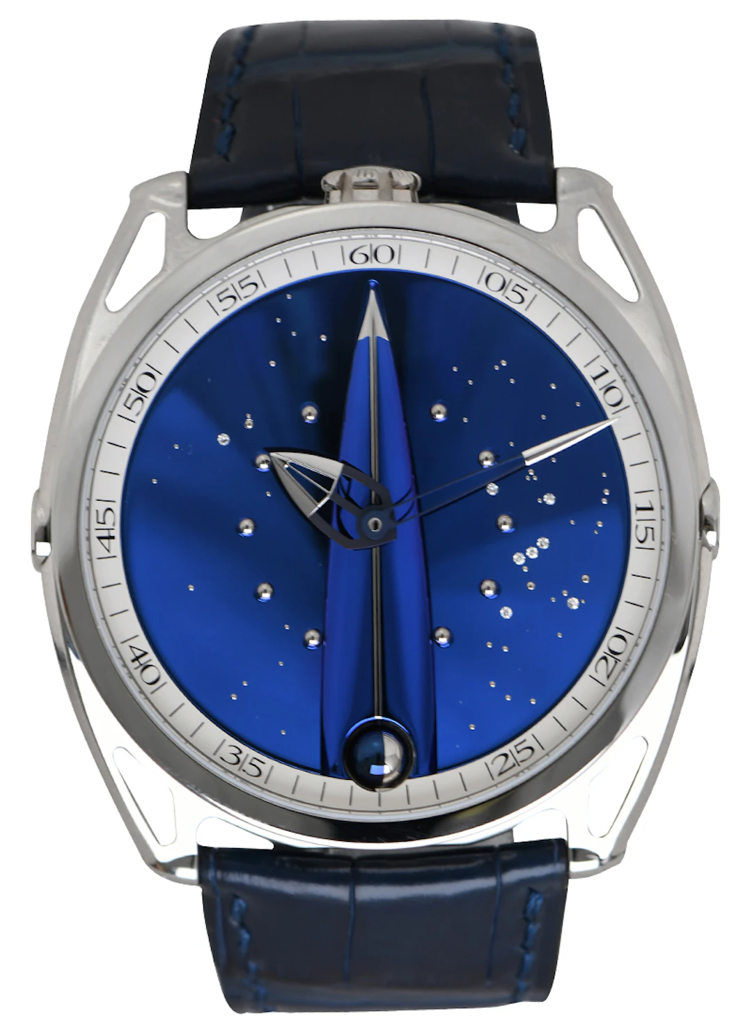 DB28 Skybridge (Reference DB28CES). A 45mm titanium manual wind wristwatch