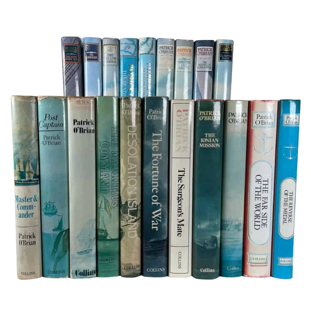 Complete First Edition Set of Jack Aubrey and Stephen Maturin Novels