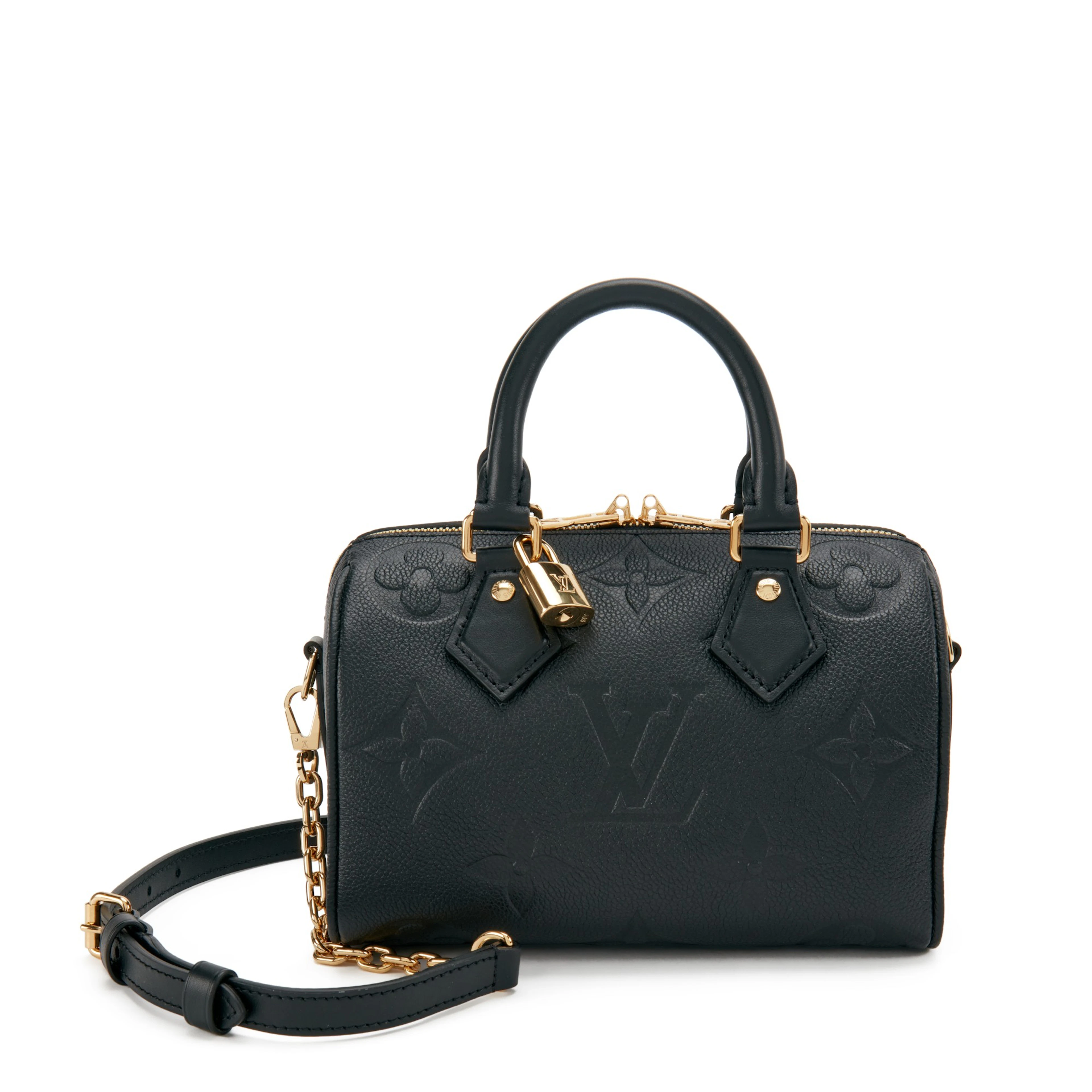 Black Giant Monogram Empreinte Speedy Bandoulière 20 Gold Hardware, 2021