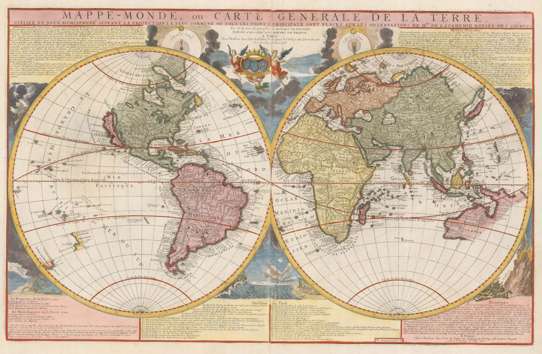 French World Map