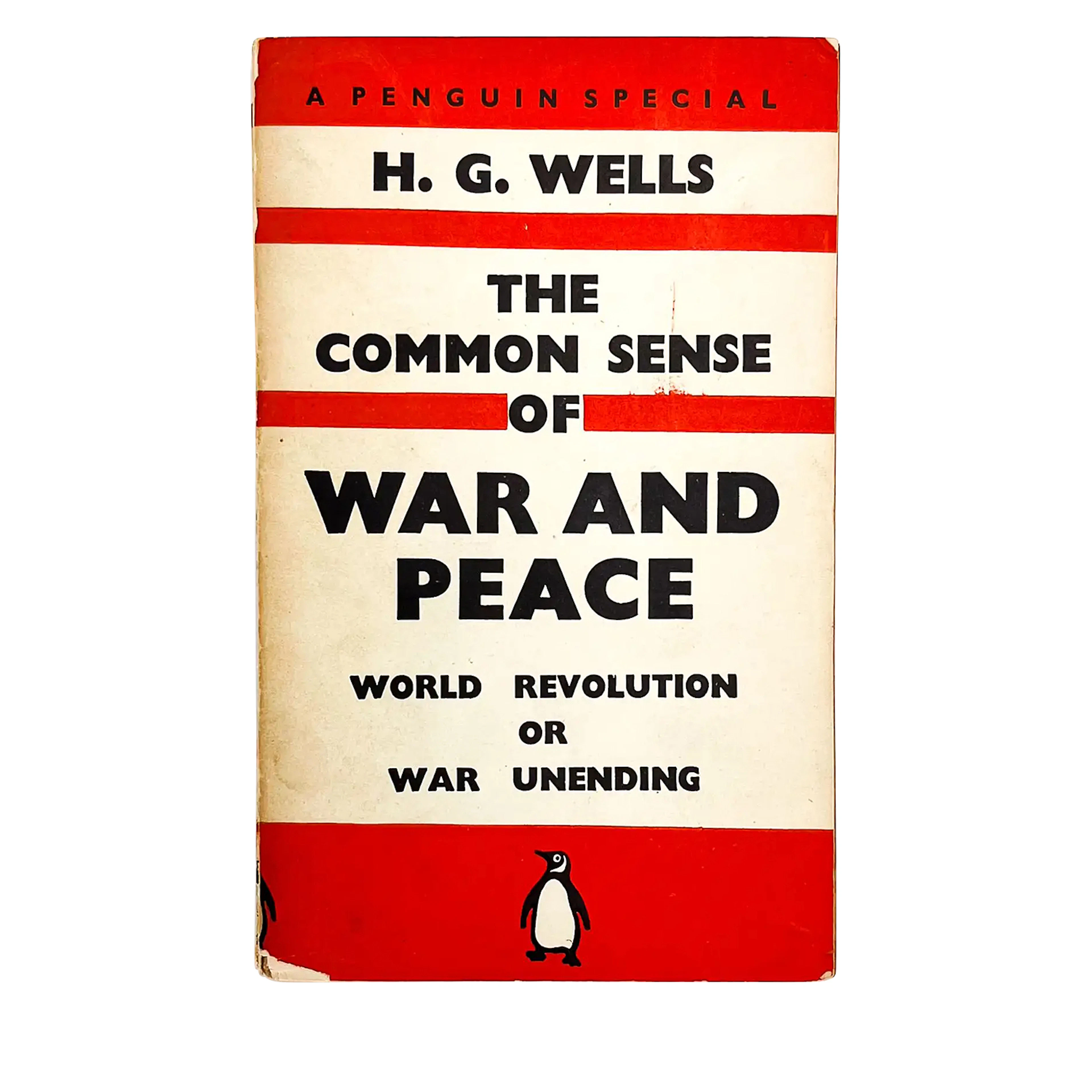 The Common Sense Of War And Peace Inscribed First Edition