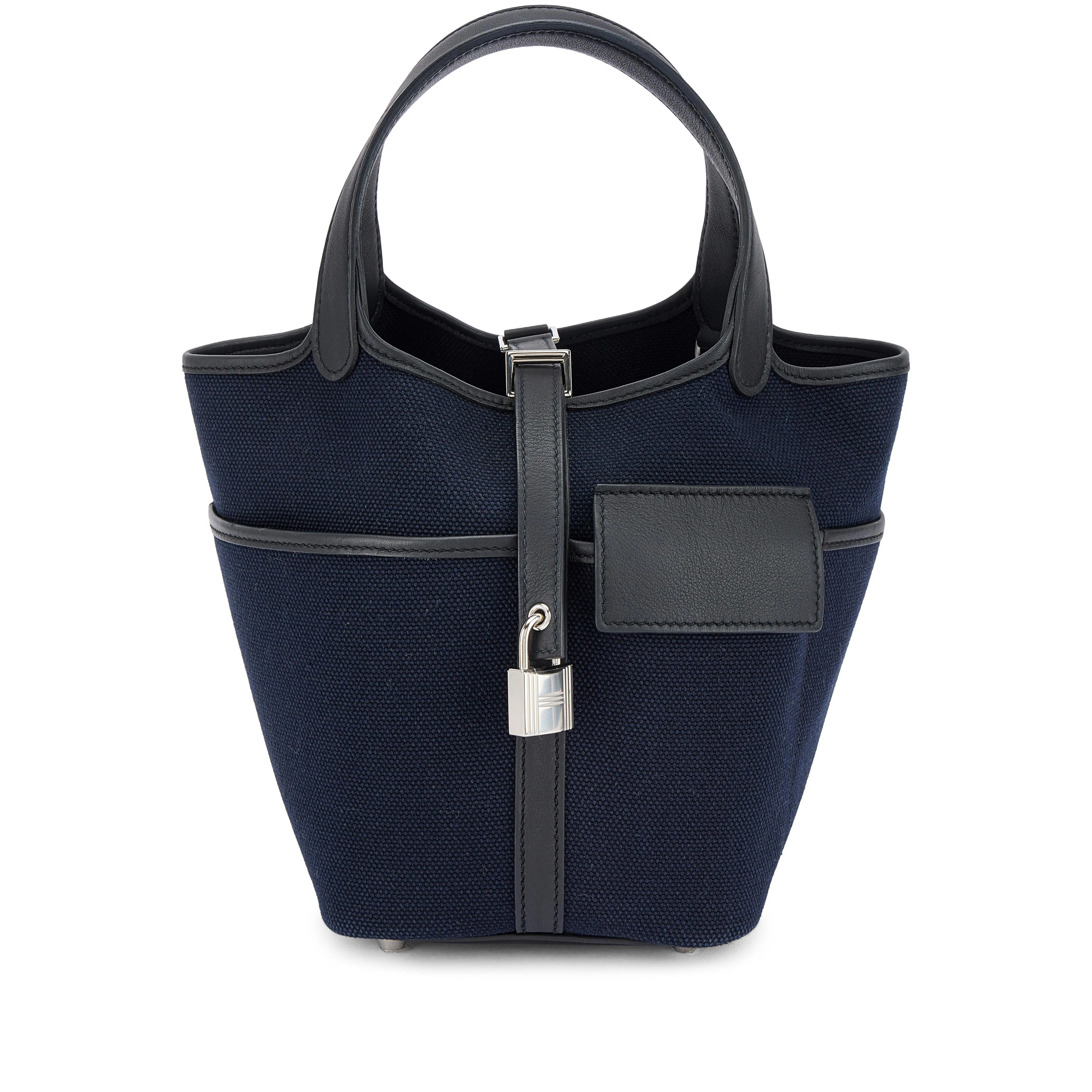 Limited Edition Black Swift and Bleu Marine Toile Goeland Cargo Picotin