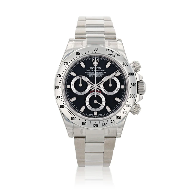 Daytona, reference 116520, stainless steel chronograph wristwatch